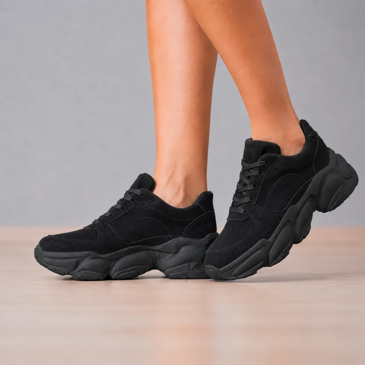 ZAPATILLAS URBANAS MUJER BEL AIR NEGRO - 3