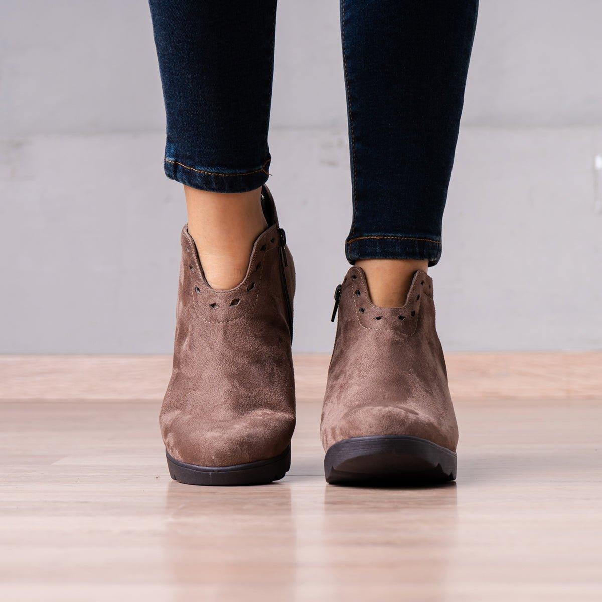 BOTINES MUJER ALTA TOPO - 2