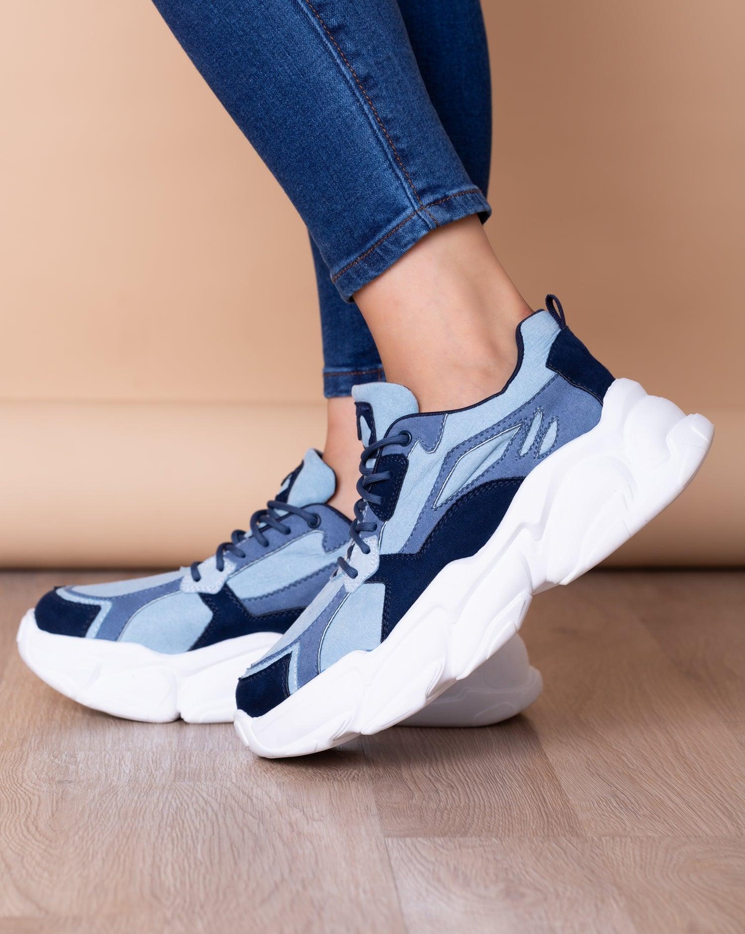 ZAPATILLAS URBANAS MUJER PERTH AZUL 2 - 1