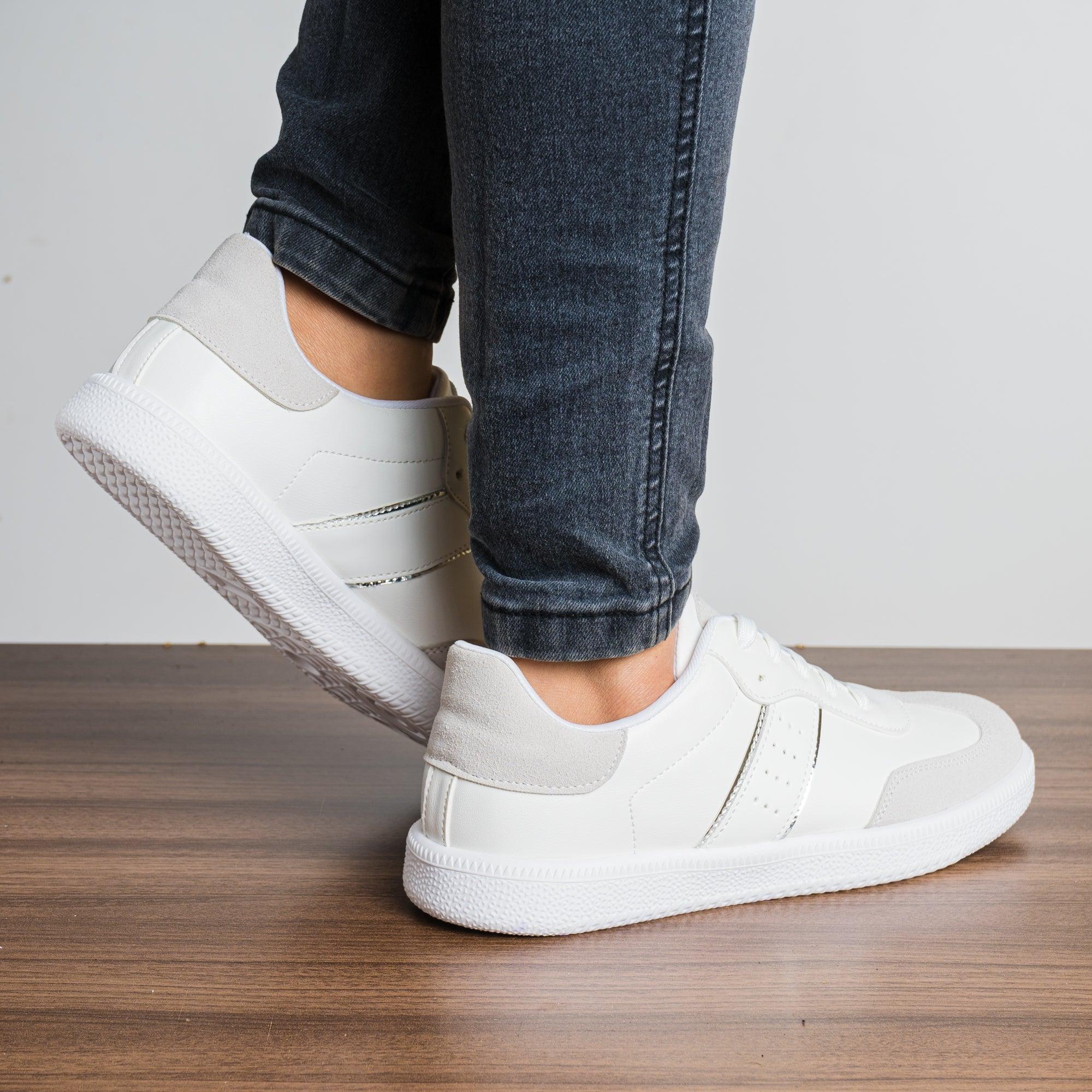 ZAPATILLAS URBANAS MUJER YVONE GRIS - 3