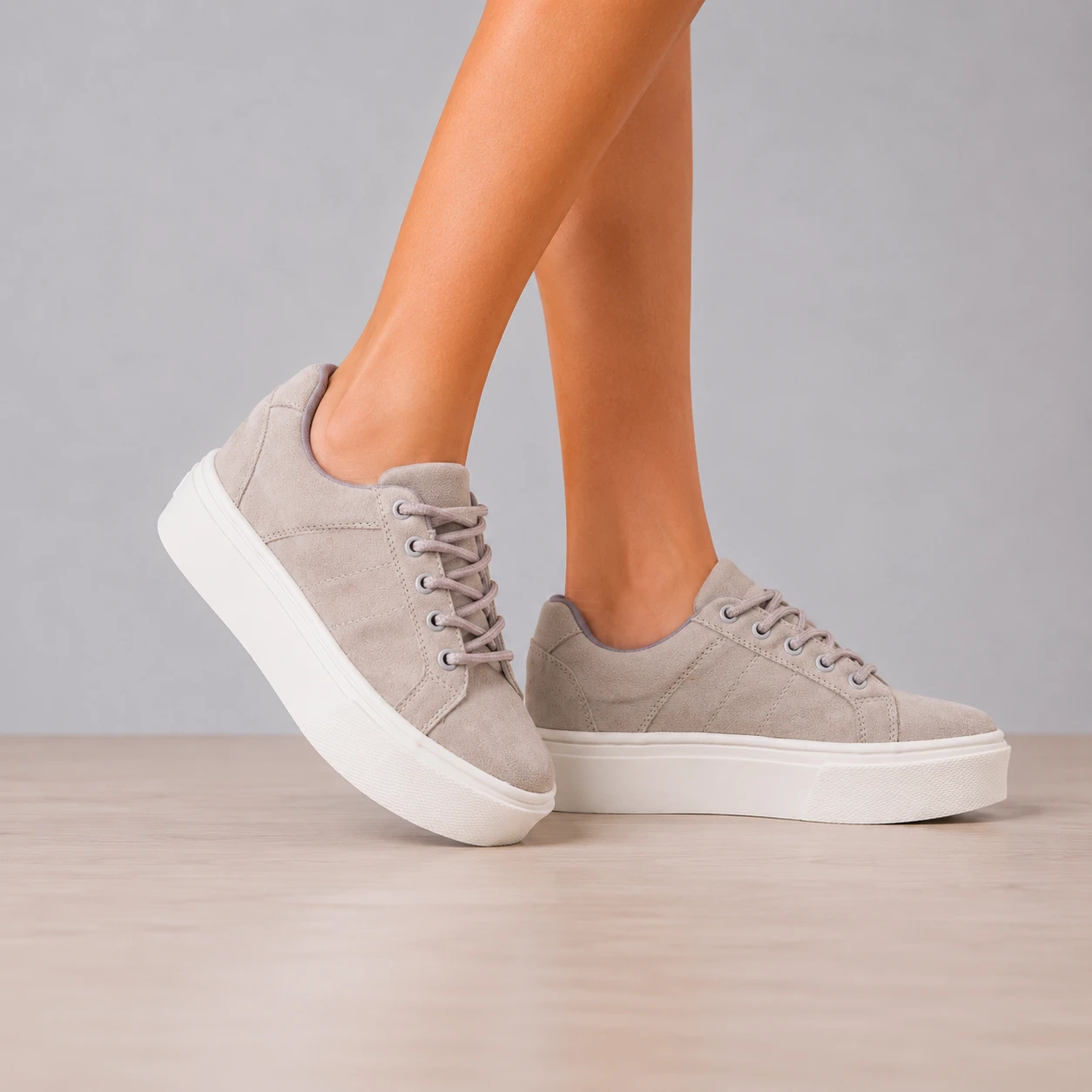 ZAPATILLAS URBANAS MUJER BELICE PLOMO - 6