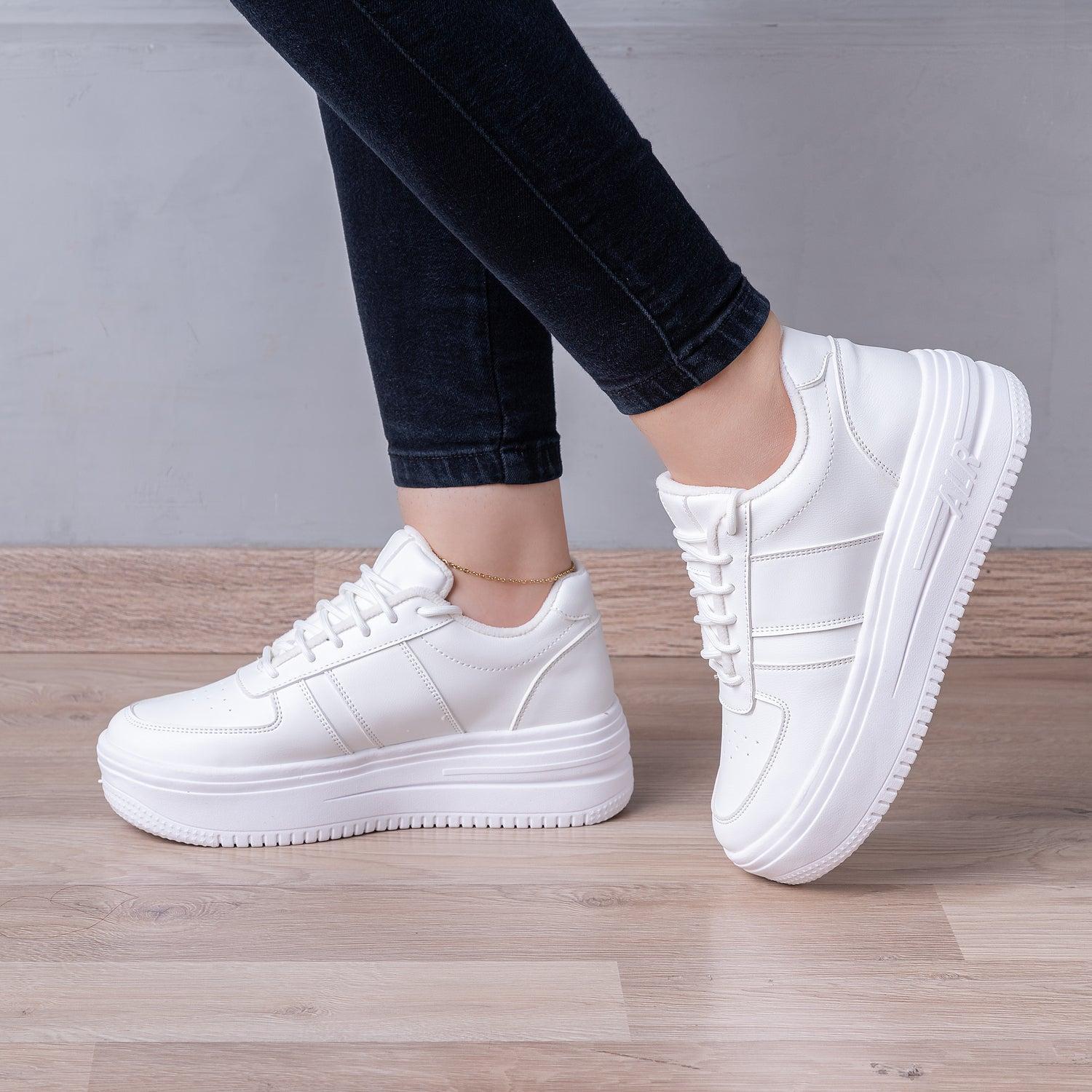 ZAPATILLAS URBANAS MUJER IBERSON BLANCO - 1