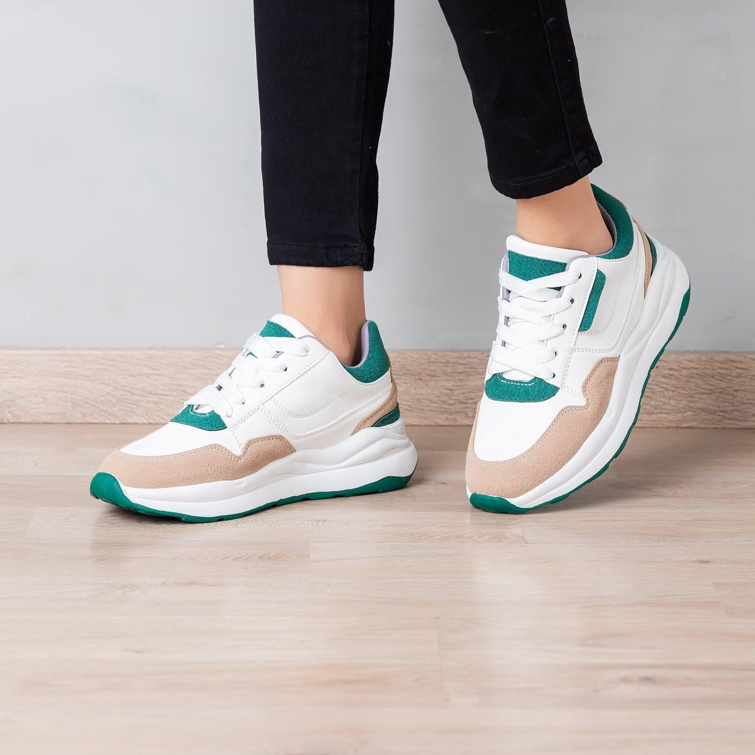 ZAPATILLAS URBANAS MUJER GARNETT VERDE - 1