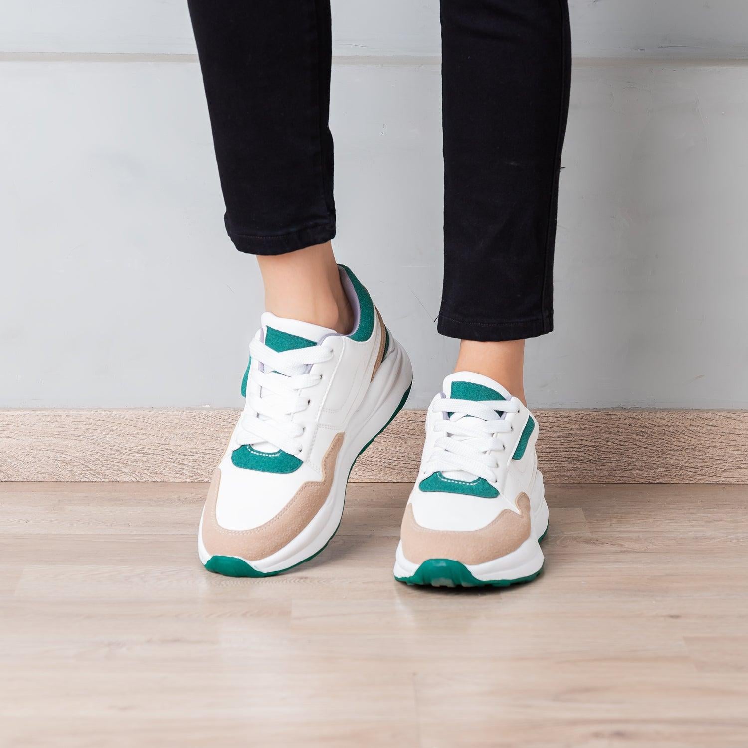 ZAPATILLAS URBANAS MUJER GARNETT VERDE - 2