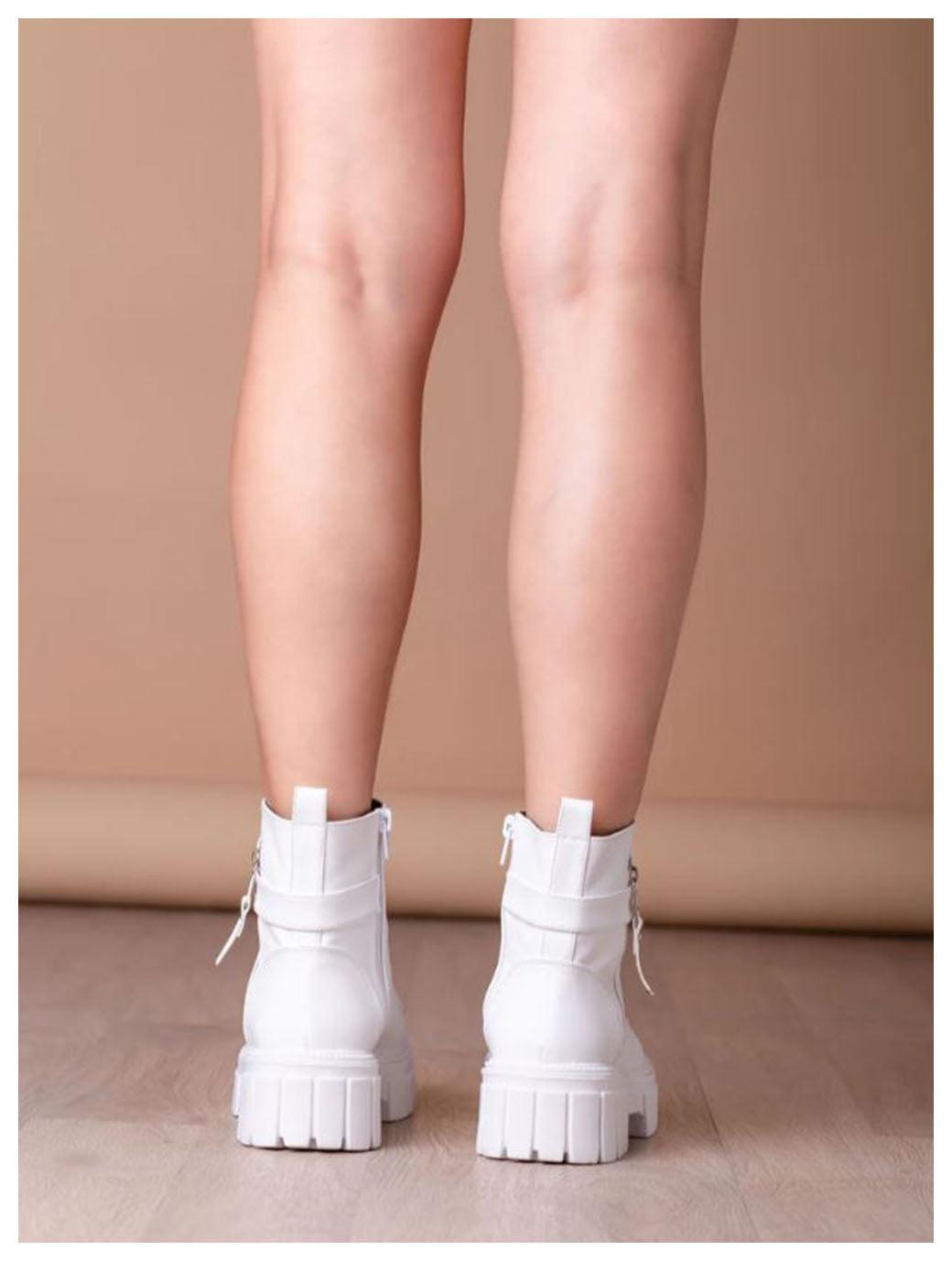 BOTAS MUJER YPANE BLANCO - 2
