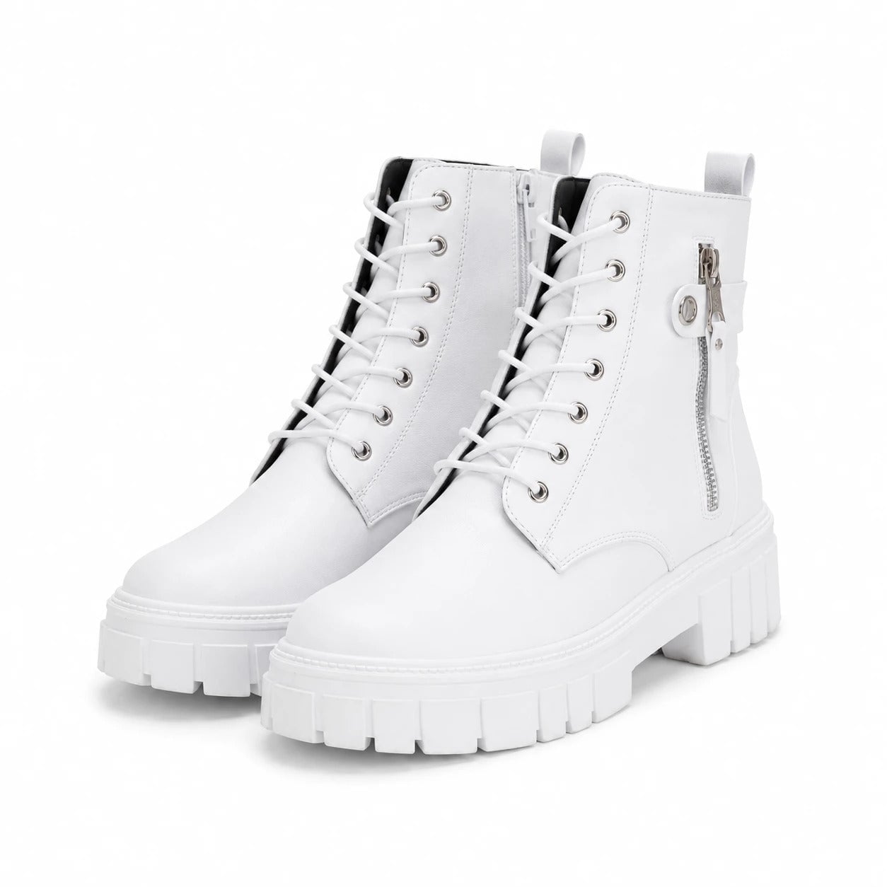 BOTAS MUJER YPANE BLANCO - 5