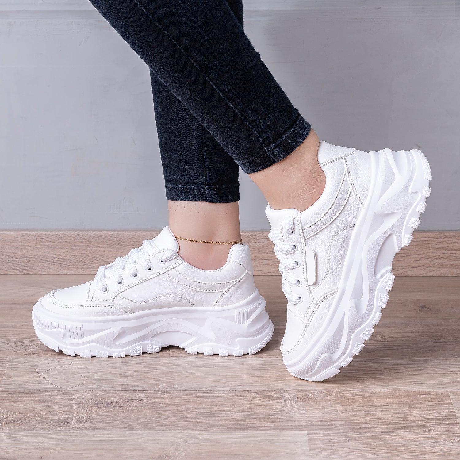 ZAPATILLAS URBANAS MUJER ZACAPA BLANCO - 1