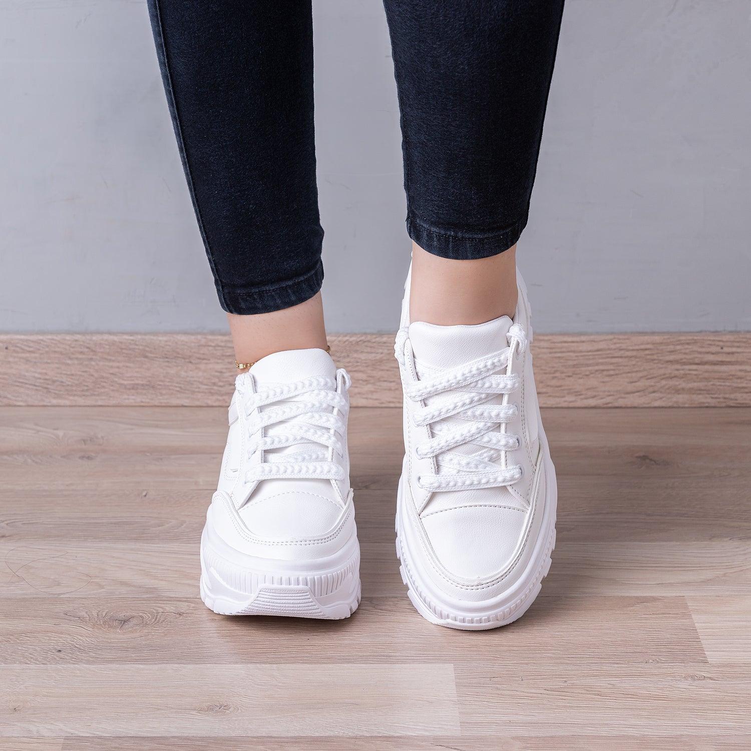 ZAPATILLAS URBANAS MUJER ZACAPA BLANCO - 3