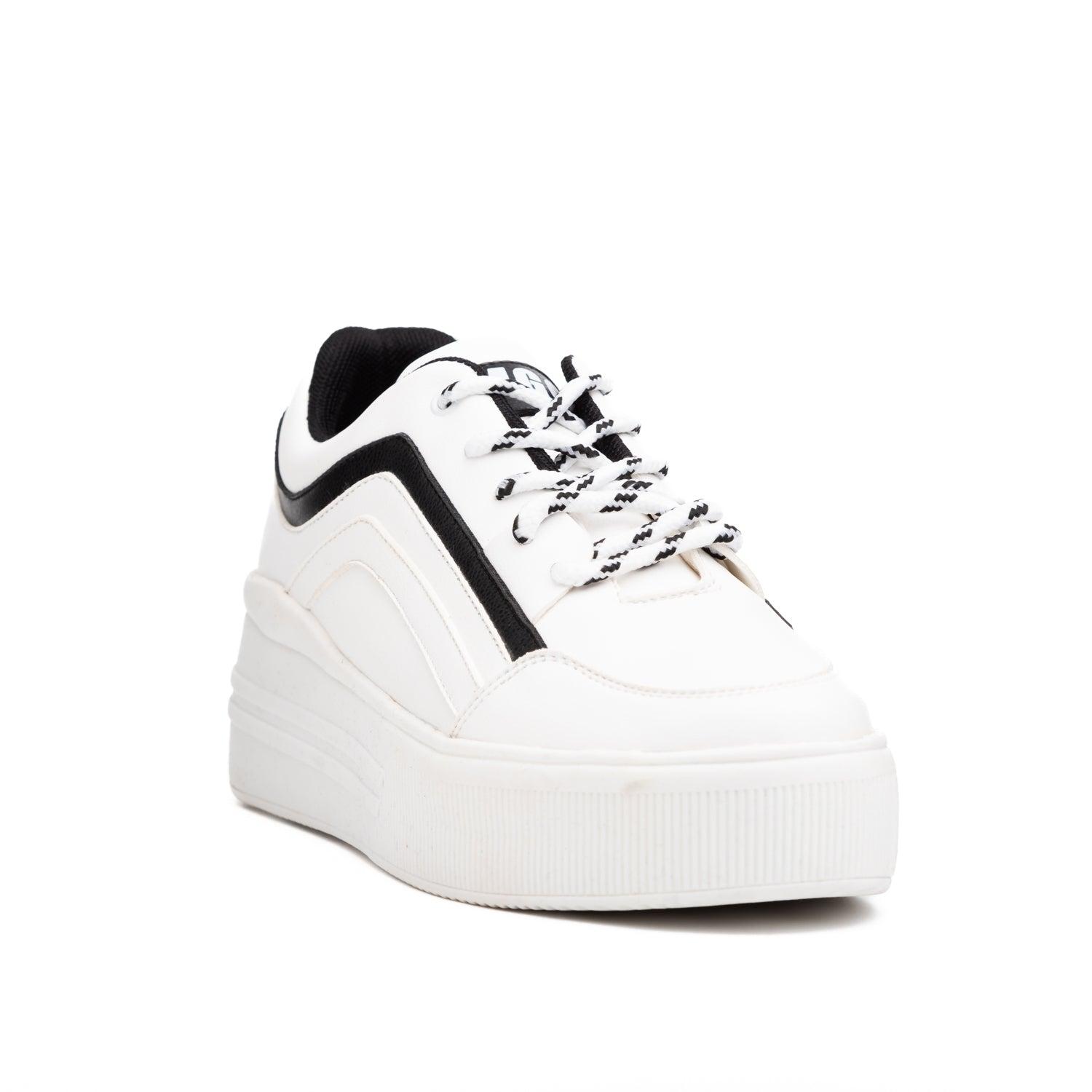 ZAPATILLAS URBANAS MUJER ARIZONA BLANCO Y NEGRO - 2