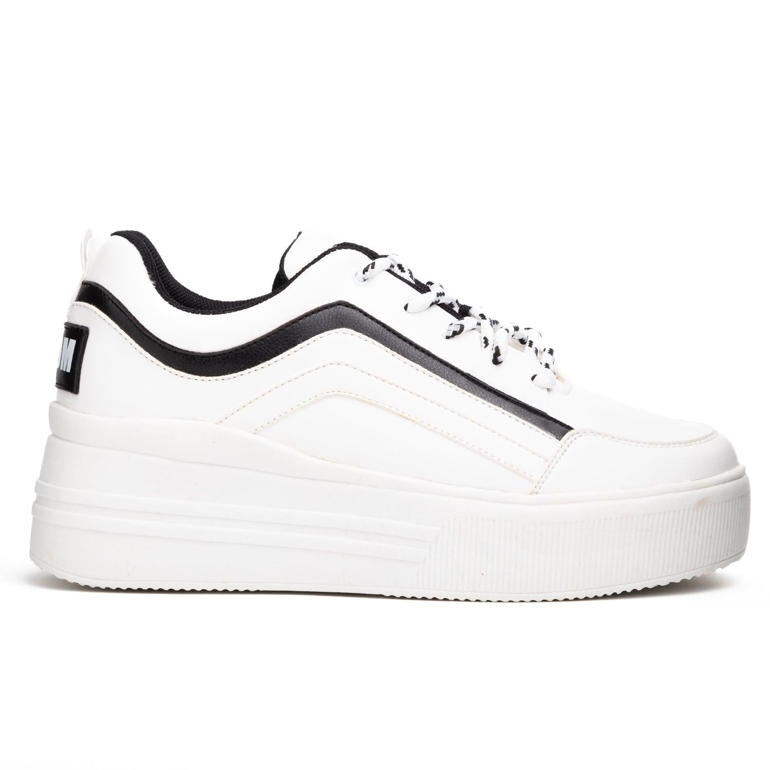 ZAPATILLAS URBANAS MUJER ARIZONA BLANCO Y NEGRO - 4