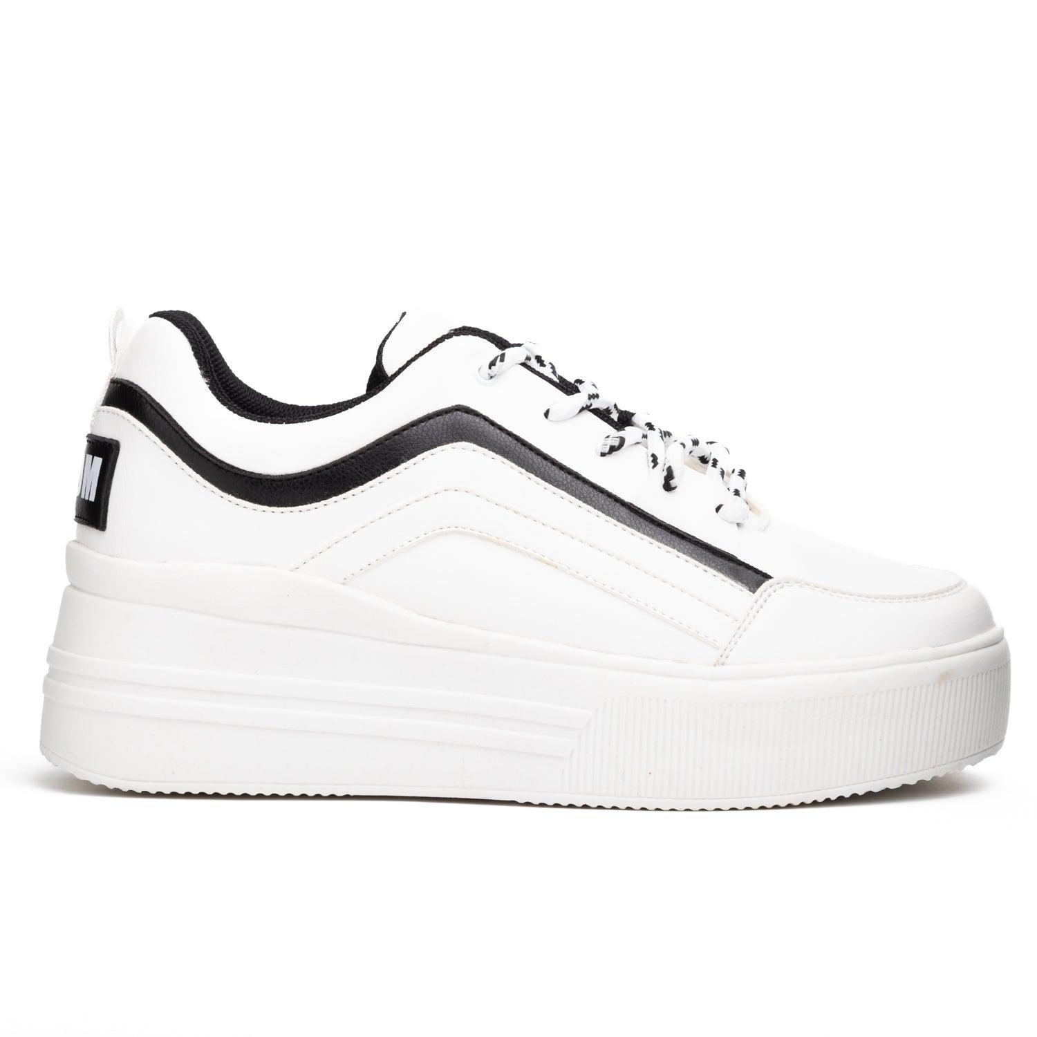 ZAPATILLAS URBANAS MUJER ARIZONA BLANCO Y NEGRO - 4