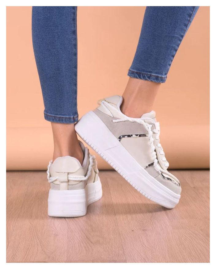 ZAPATILLAS URBANAS MUJER LIZ PLOMO - 2