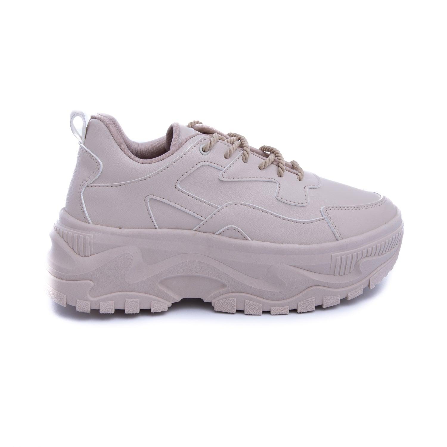 ZAPATILLAS URBANAS MUJER KLAY BEIGE - 4