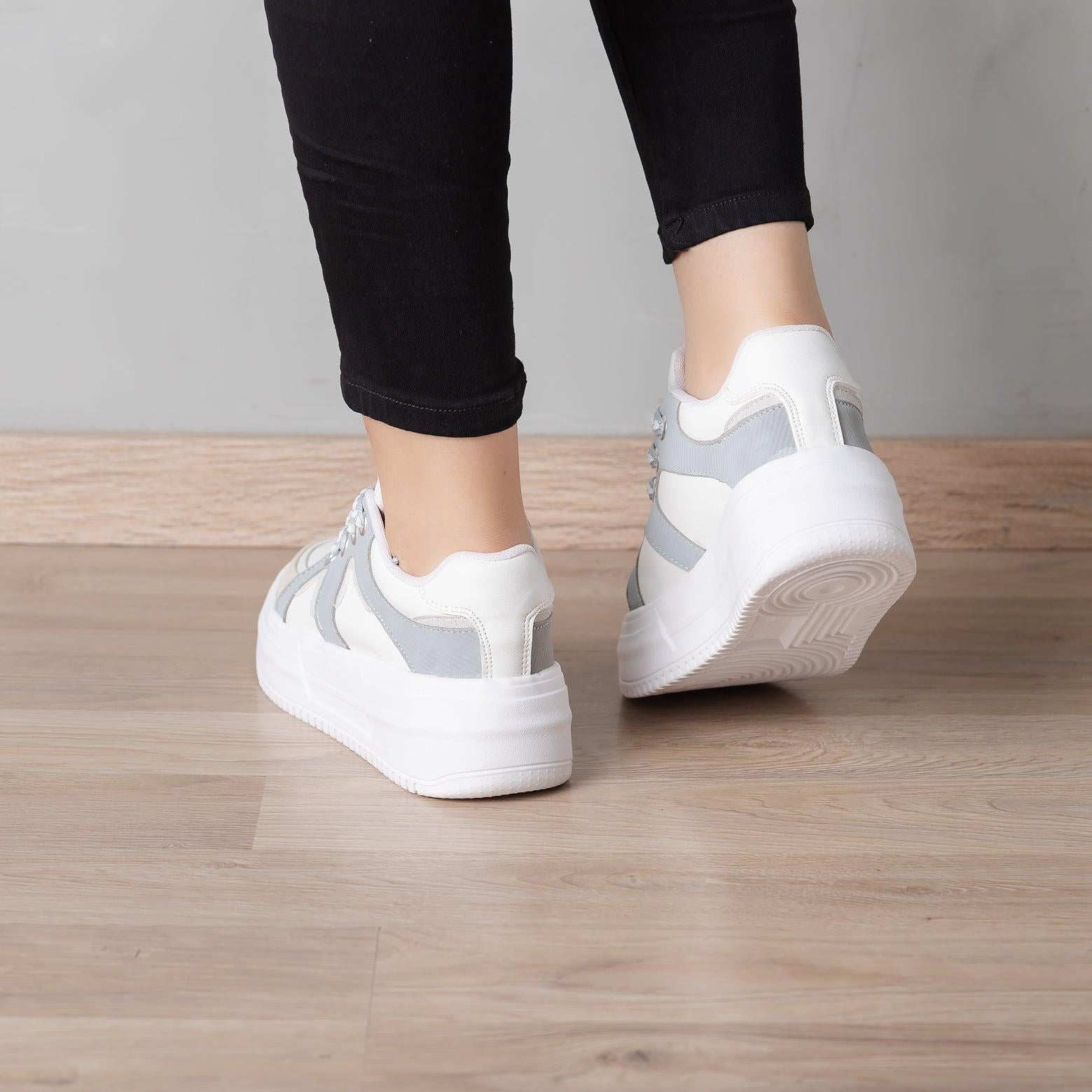ZAPATILLAS URBANAS MUJER ESNAR PLOMO - 3