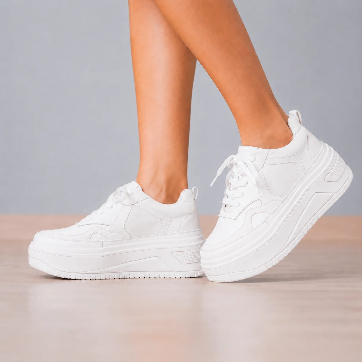 ZAPATILLAS URBANAS MUJER BAHIA BLANCO - 1