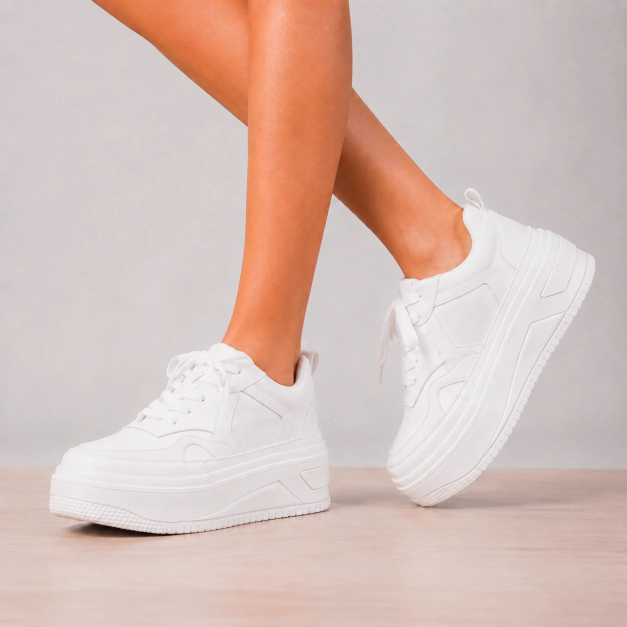 ZAPATILLAS URBANAS MUJER BAHIA BLANCO - 2
