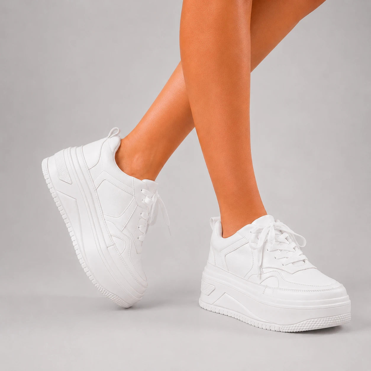ZAPATILLAS URBANAS MUJER BAHIA BLANCO - 3