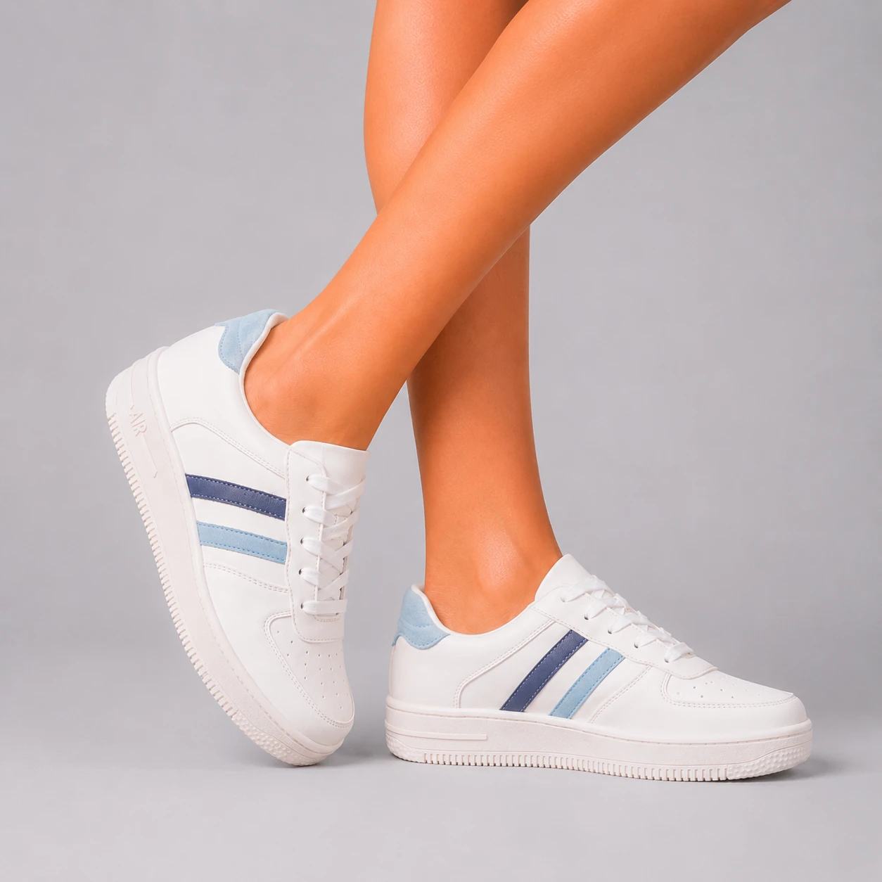 ZAPATILLAS URBANAS MUJER SISAK CELESTE - 3