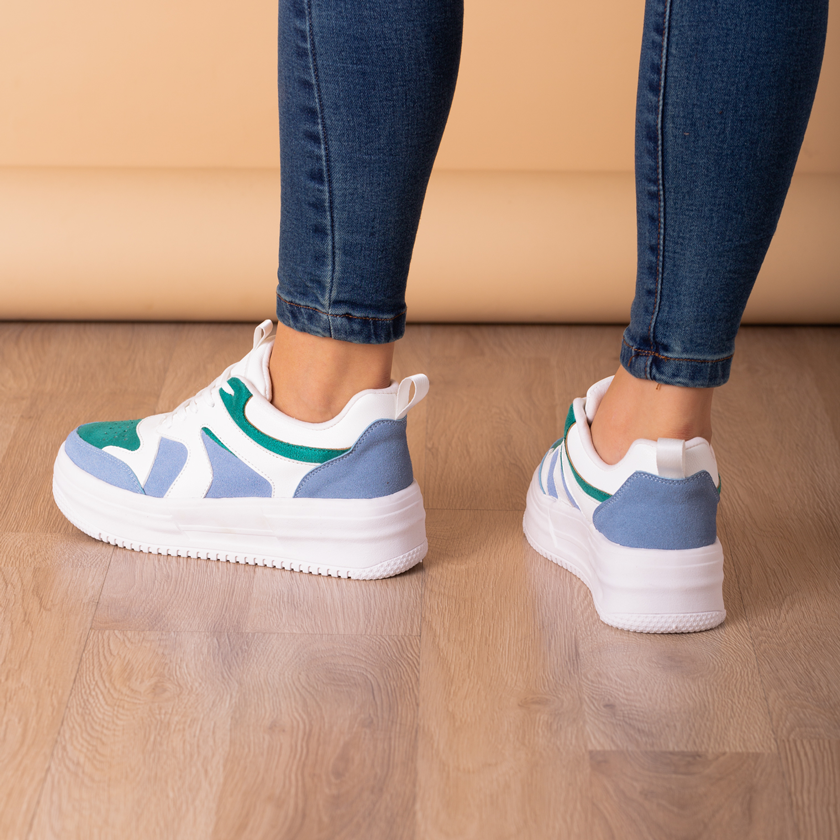 ZAPATILLAS URBANAS MUJER RUAN CELESTE - 3