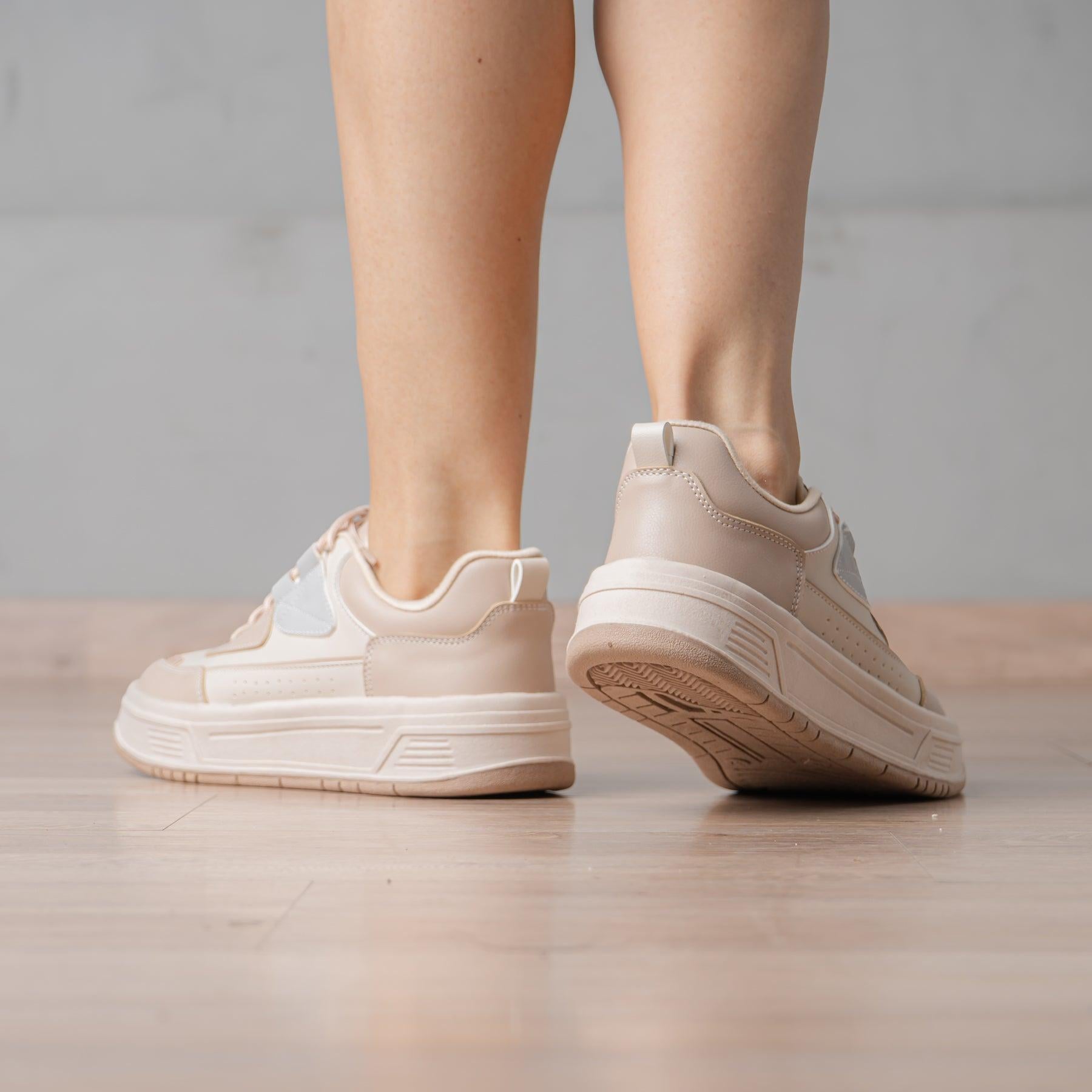 ZAPATILLAS URBANAS MUJER NOUR BEIGE - 3