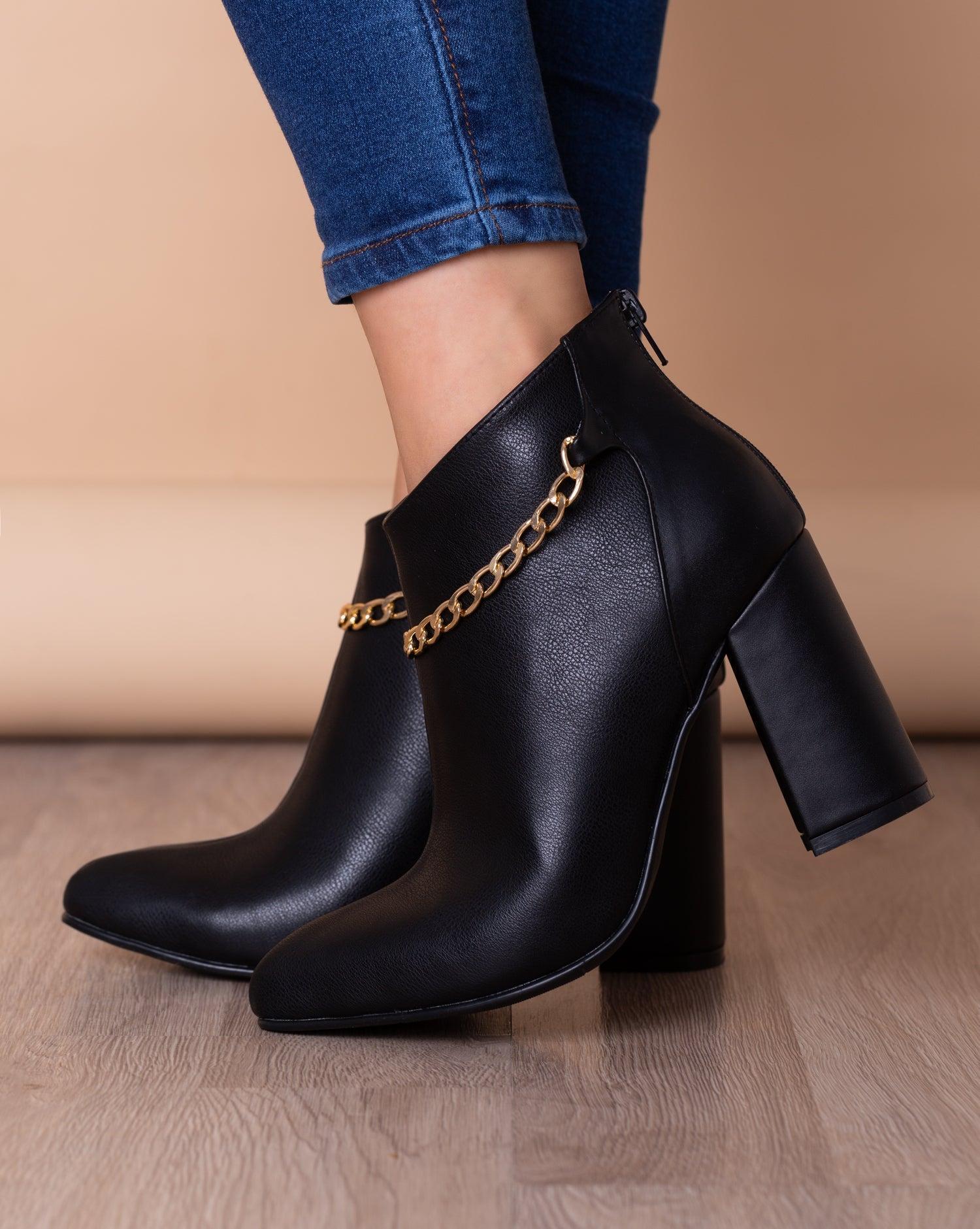 BOTINES MUJER SOHO NEGRO - 1