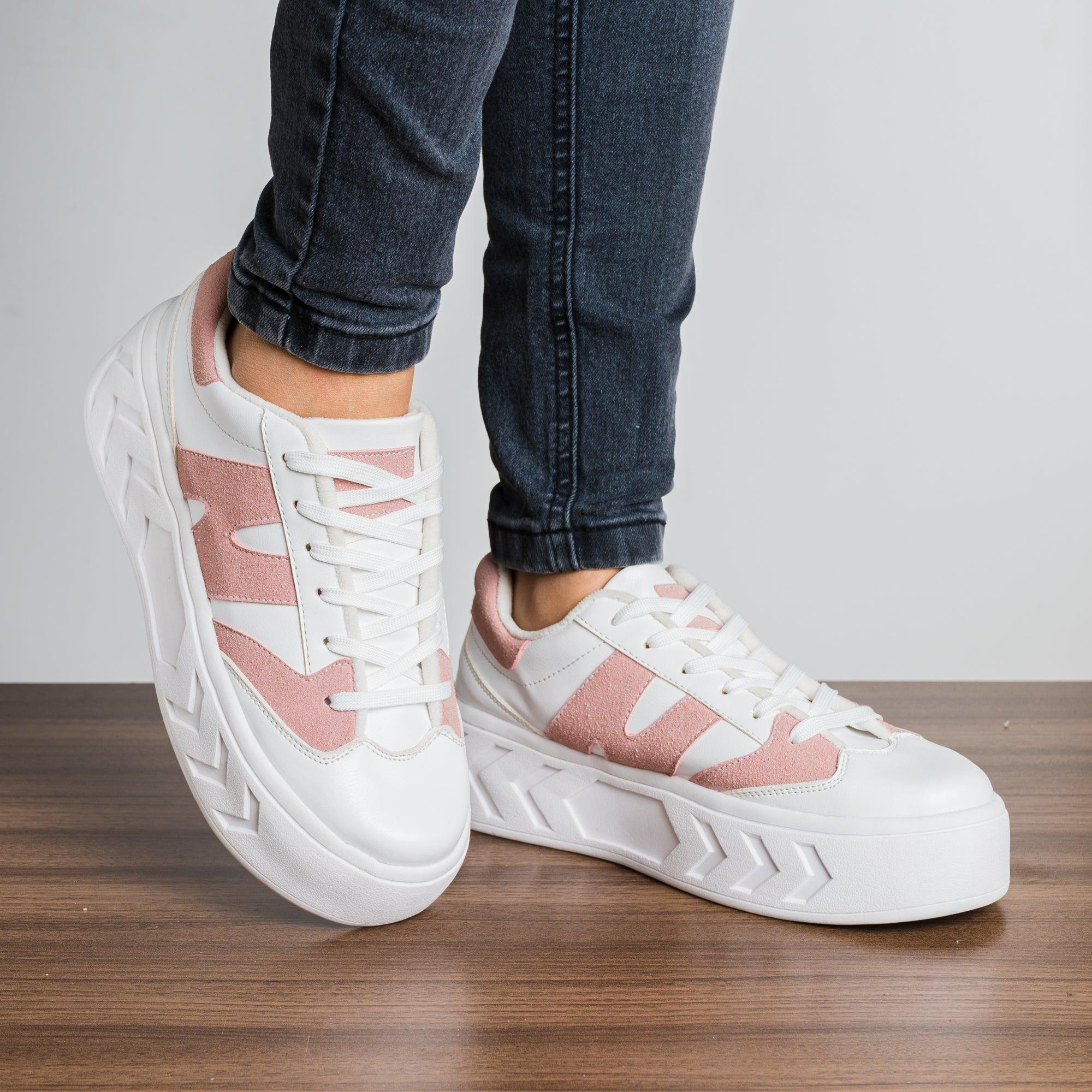 ZAPATILLAS URBANAS MUJER NAGAZI ROSADO - 1