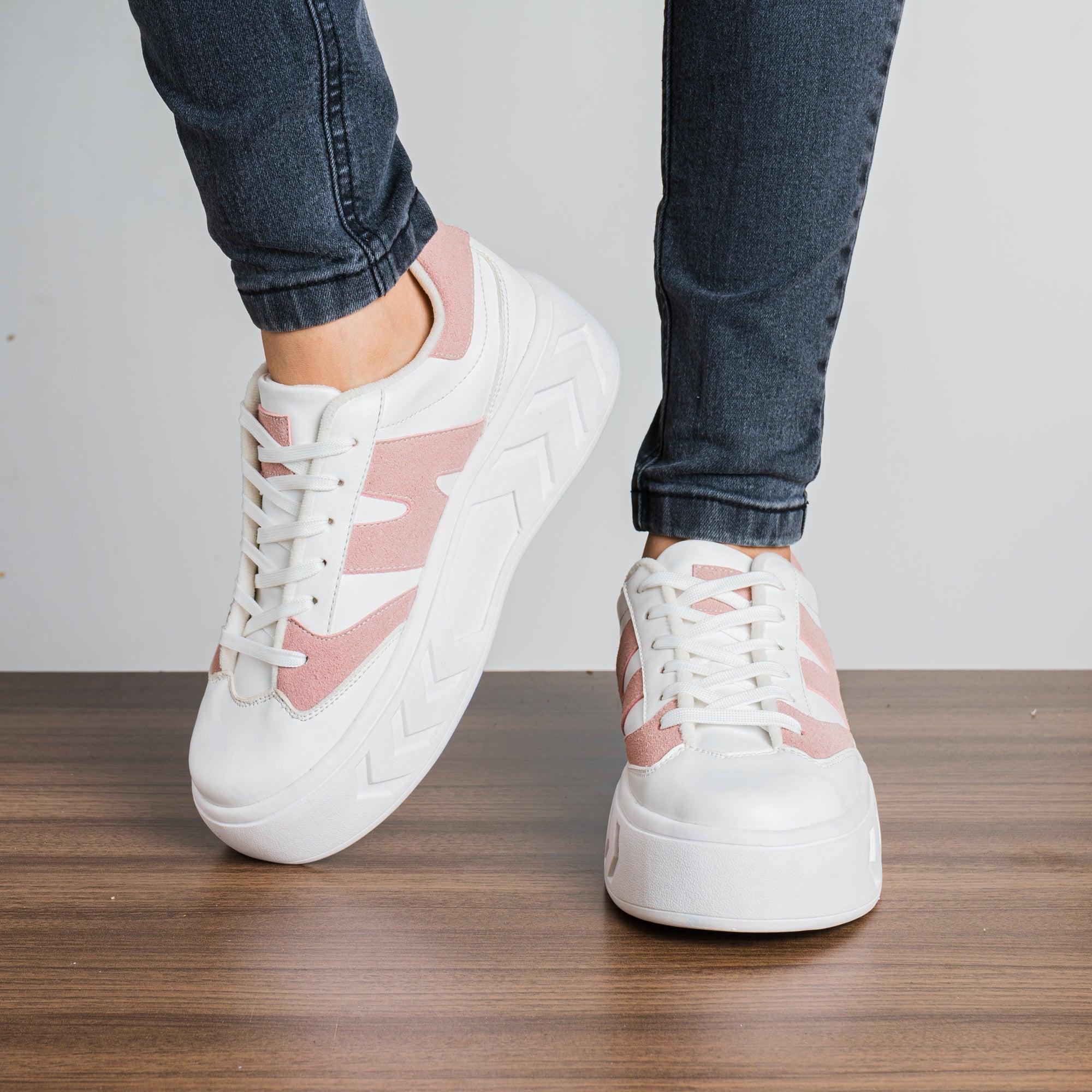 ZAPATILLAS URBANAS MUJER NAGAZI ROSADO - 2