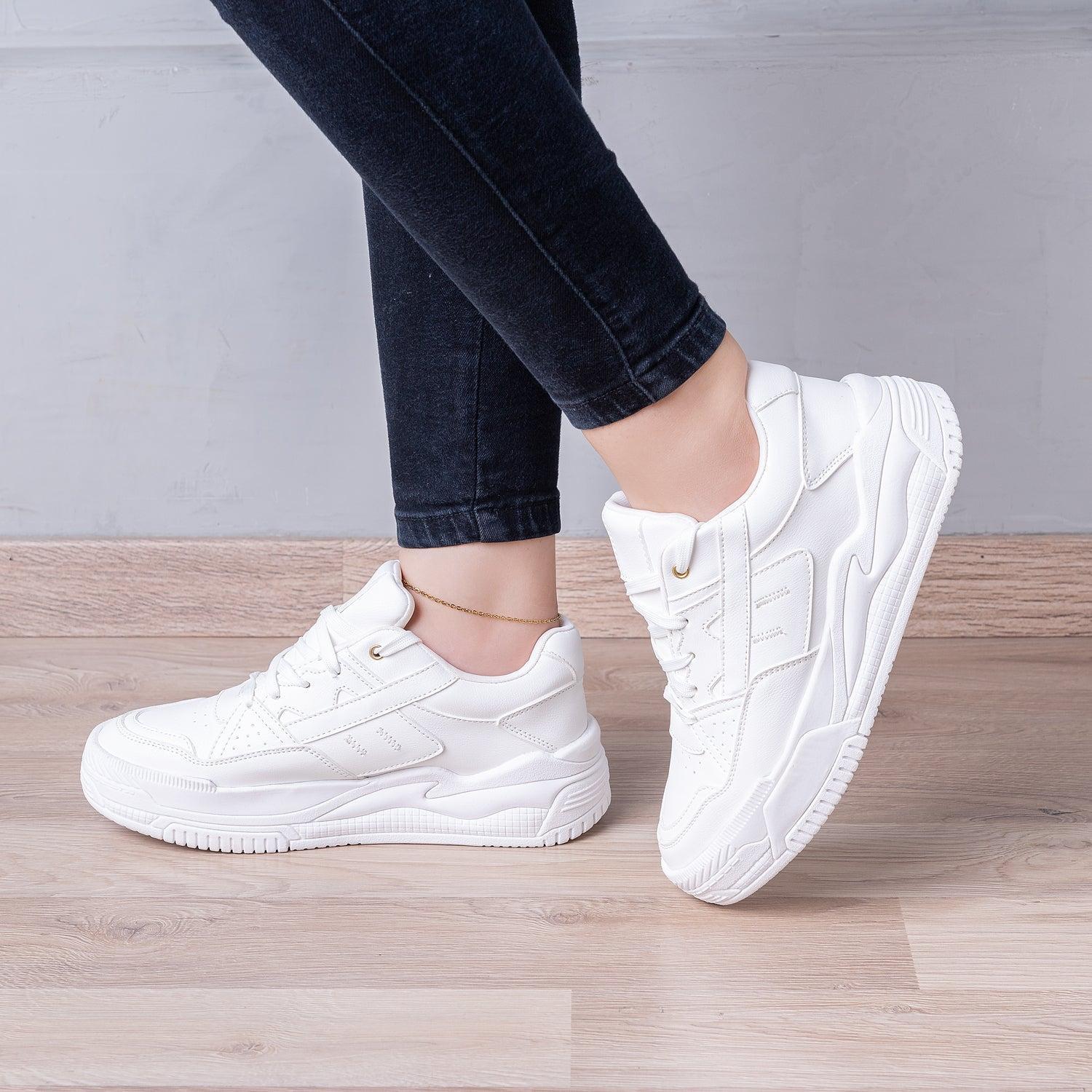 ZAPATILLAS URBANAS MUJER HARDEN BLANCO - 1