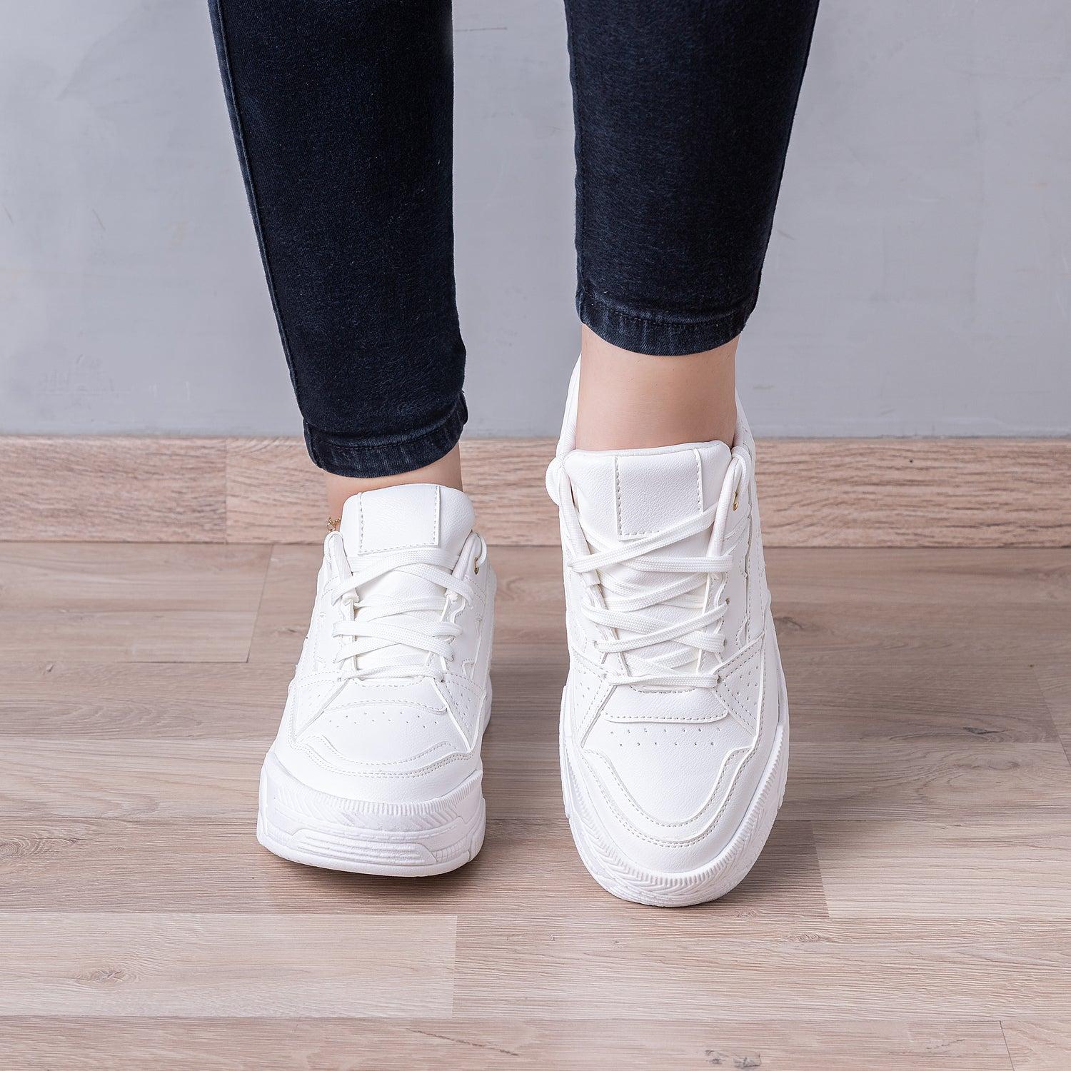 ZAPATILLAS URBANAS MUJER HARDEN BLANCO - 2
