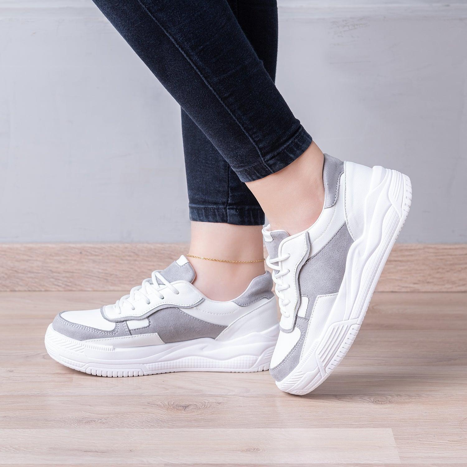 ZAPATILLAS URBANAS MUJER MAGIC PLOMO - 1