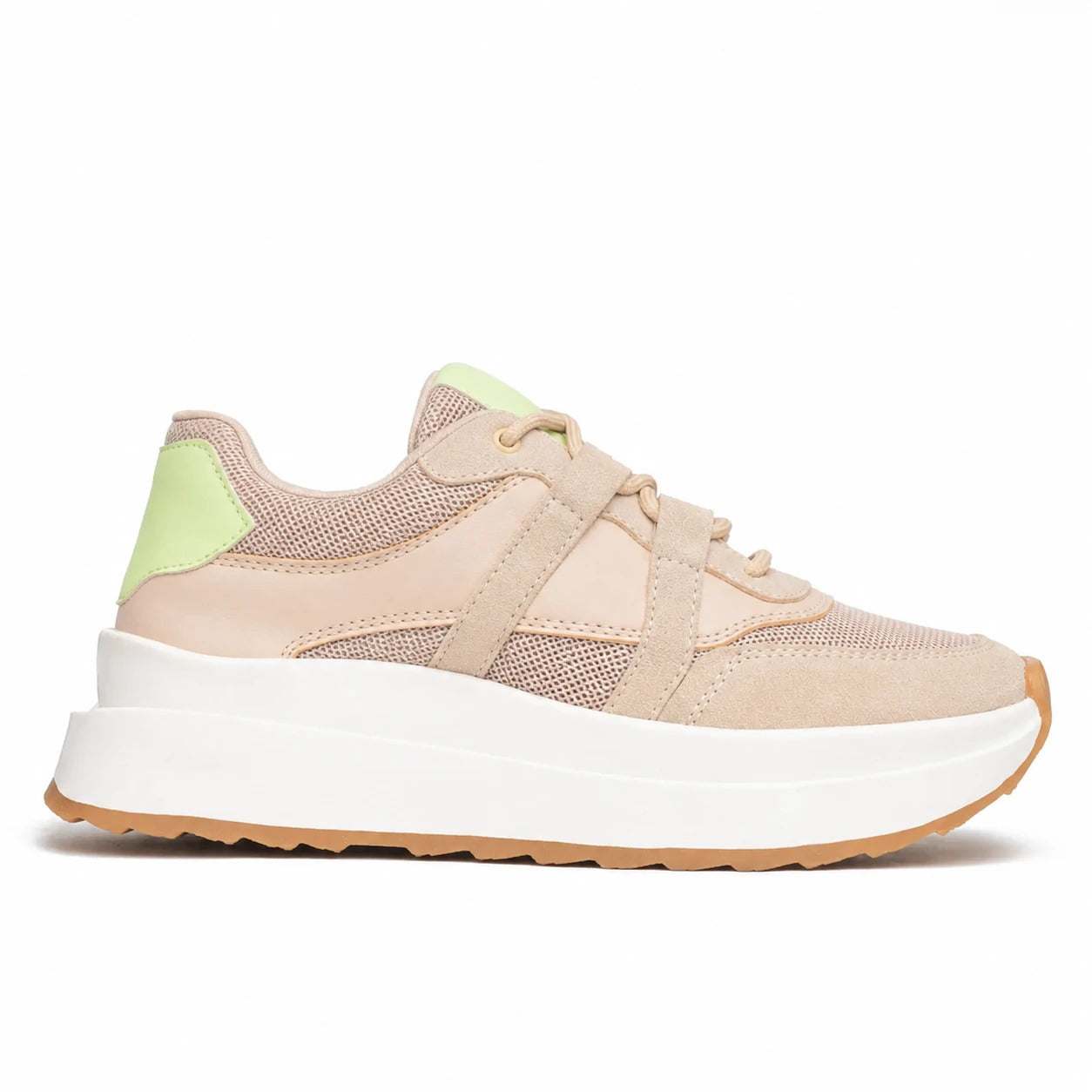 ZAPATILLAS URBANAS MUJER MALINAS BEIGE - 4