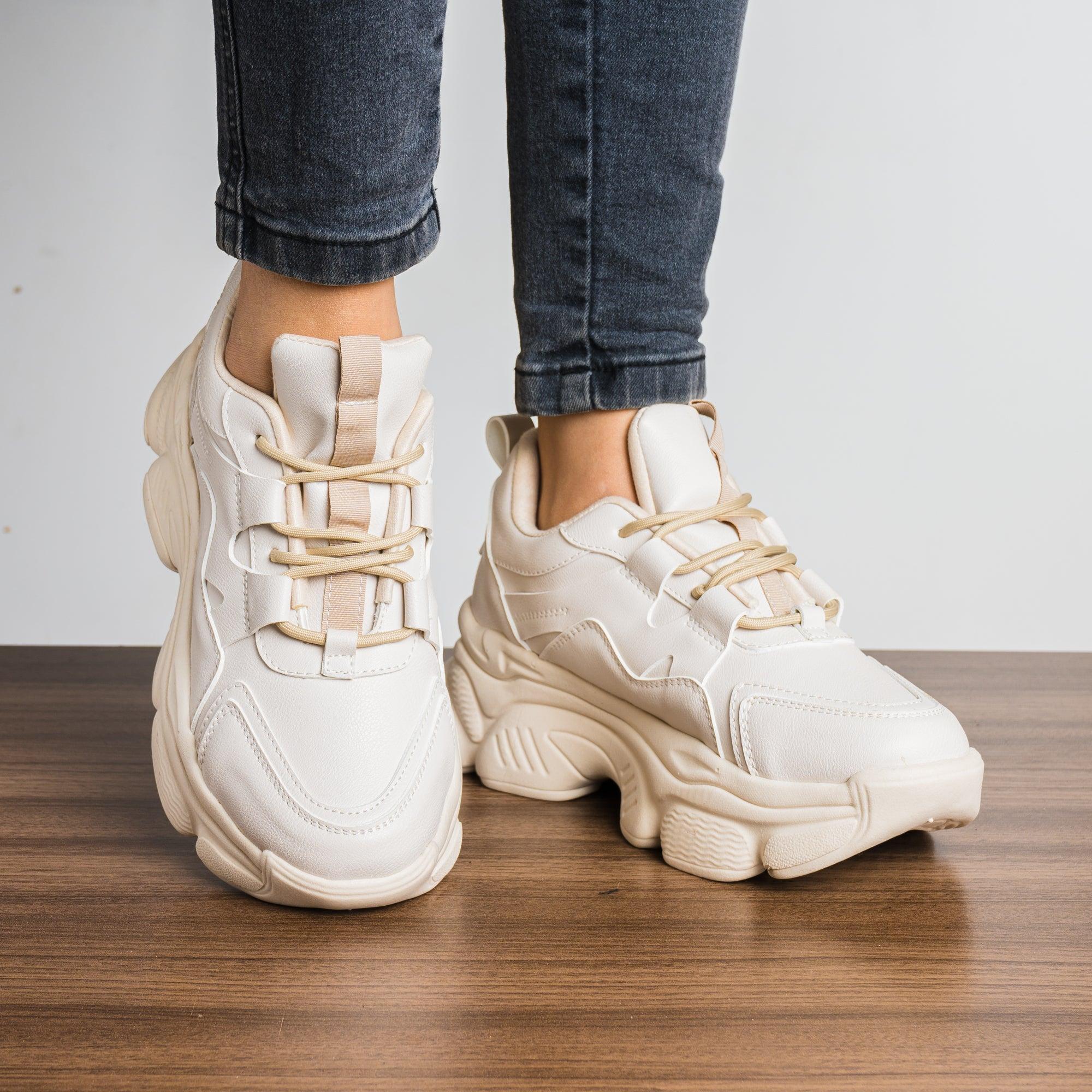 ZAPATILLAS URBANAS MUJER LEVIXTON NUDE - 1