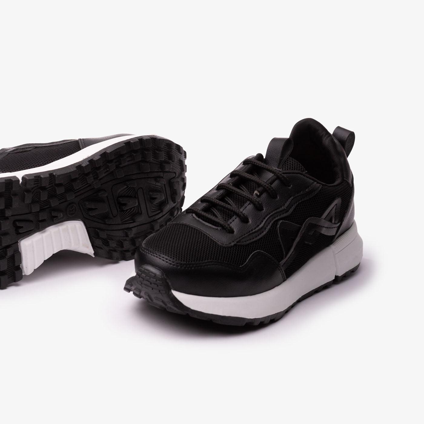 ZAPATILLAS URBANAS MUJER KITTY NEGRO Y BLANCO - 4