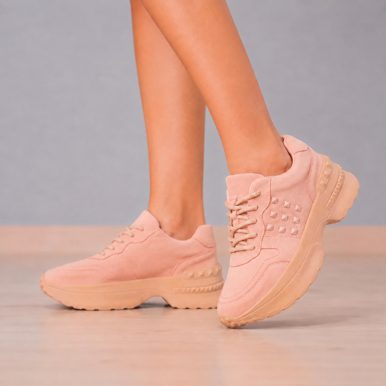 ZAPATILLAS URBANAS MUJER TALAVERA PALO ROSA - 1