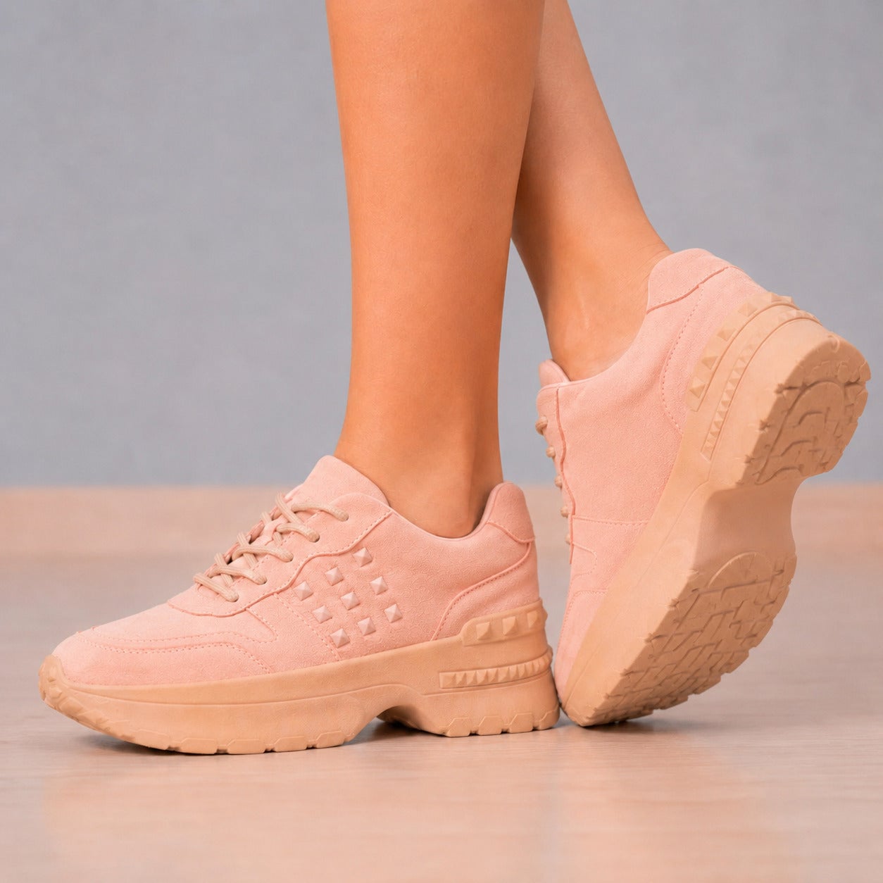ZAPATILLAS URBANAS MUJER TALAVERA PALO ROSA - 7