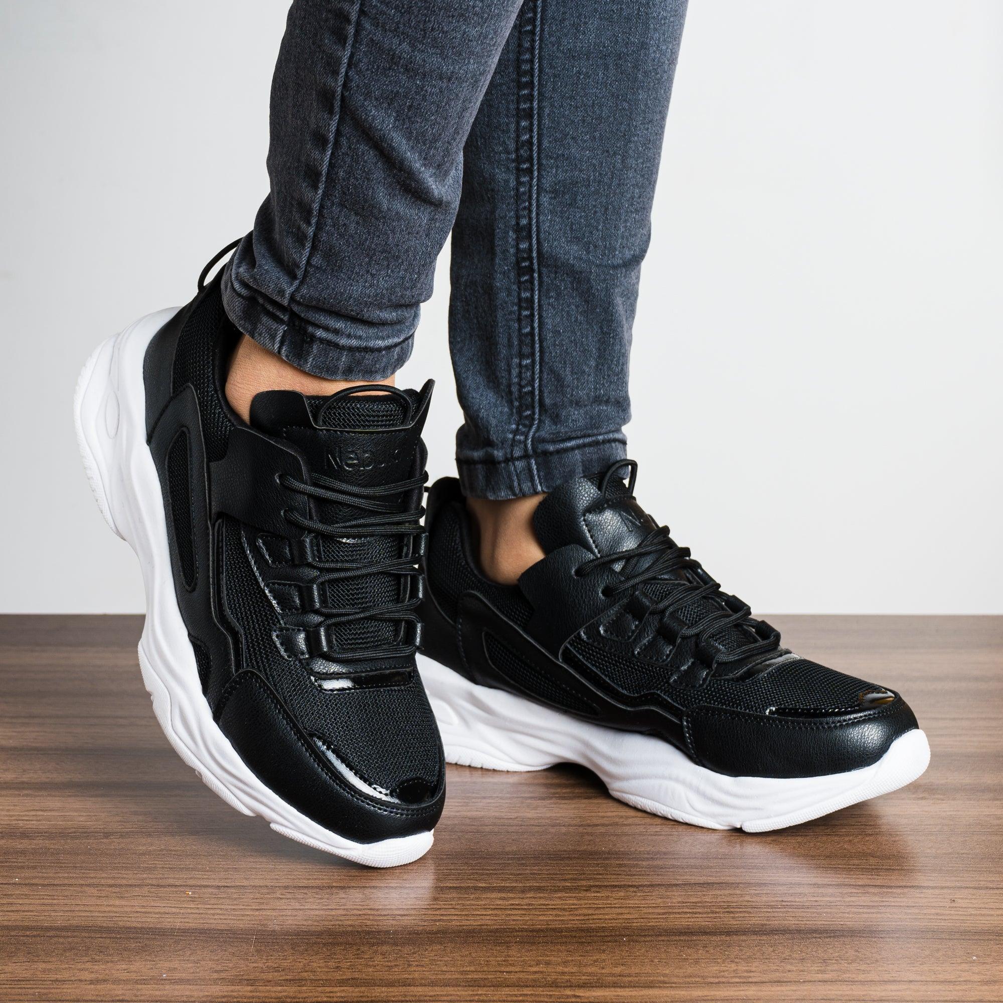 ZAPATILLAS URBANAS MUJER LESLY NEGRO - 1