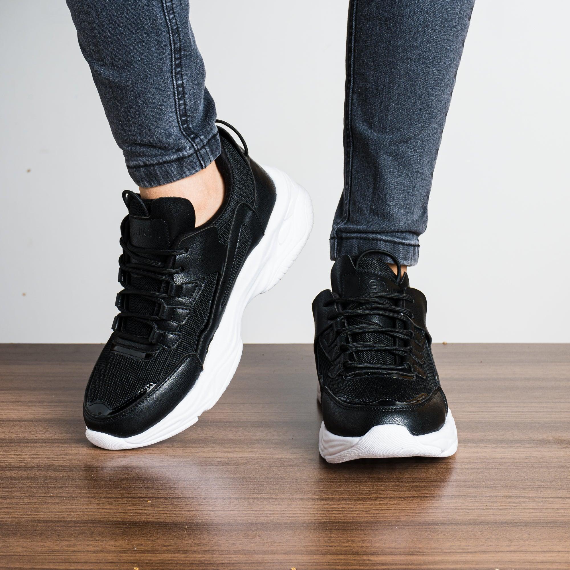 ZAPATILLAS URBANAS MUJER LESLY NEGRO - 2