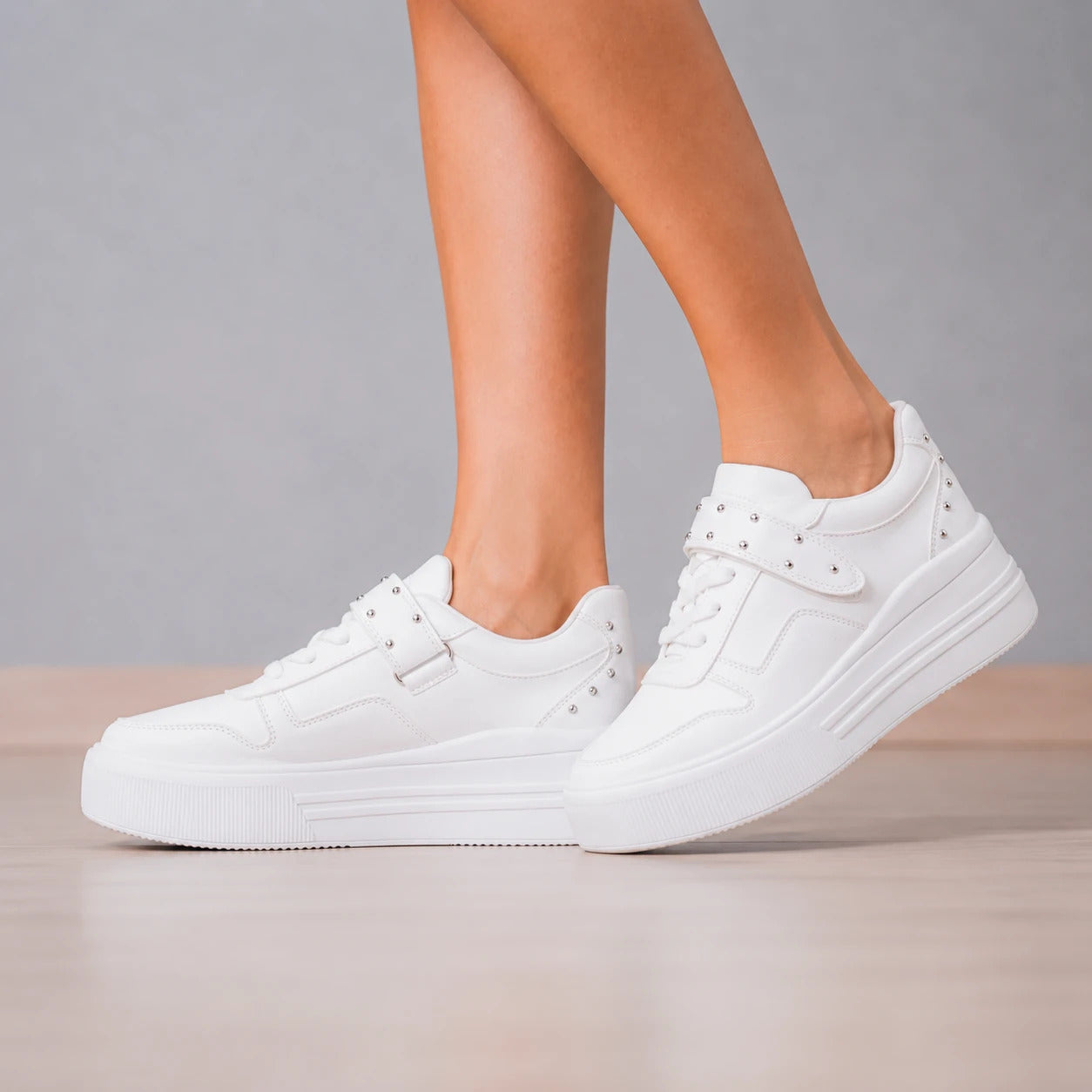 ZAPATILLAS URBANAS MUJER HERAS BLANCO - 6