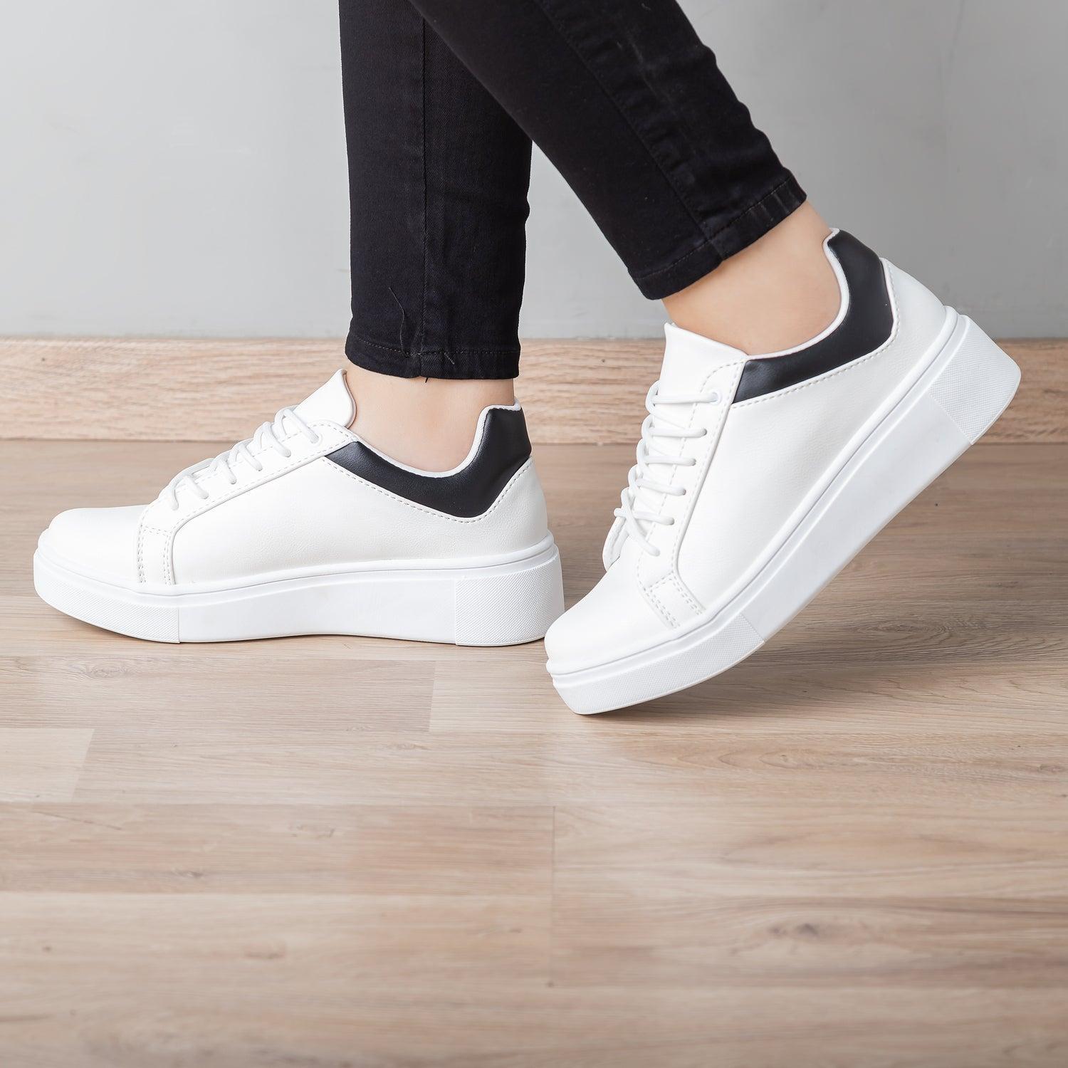 ZAPATILLAS URBANAS MUJER YALTA NEGRO - 1