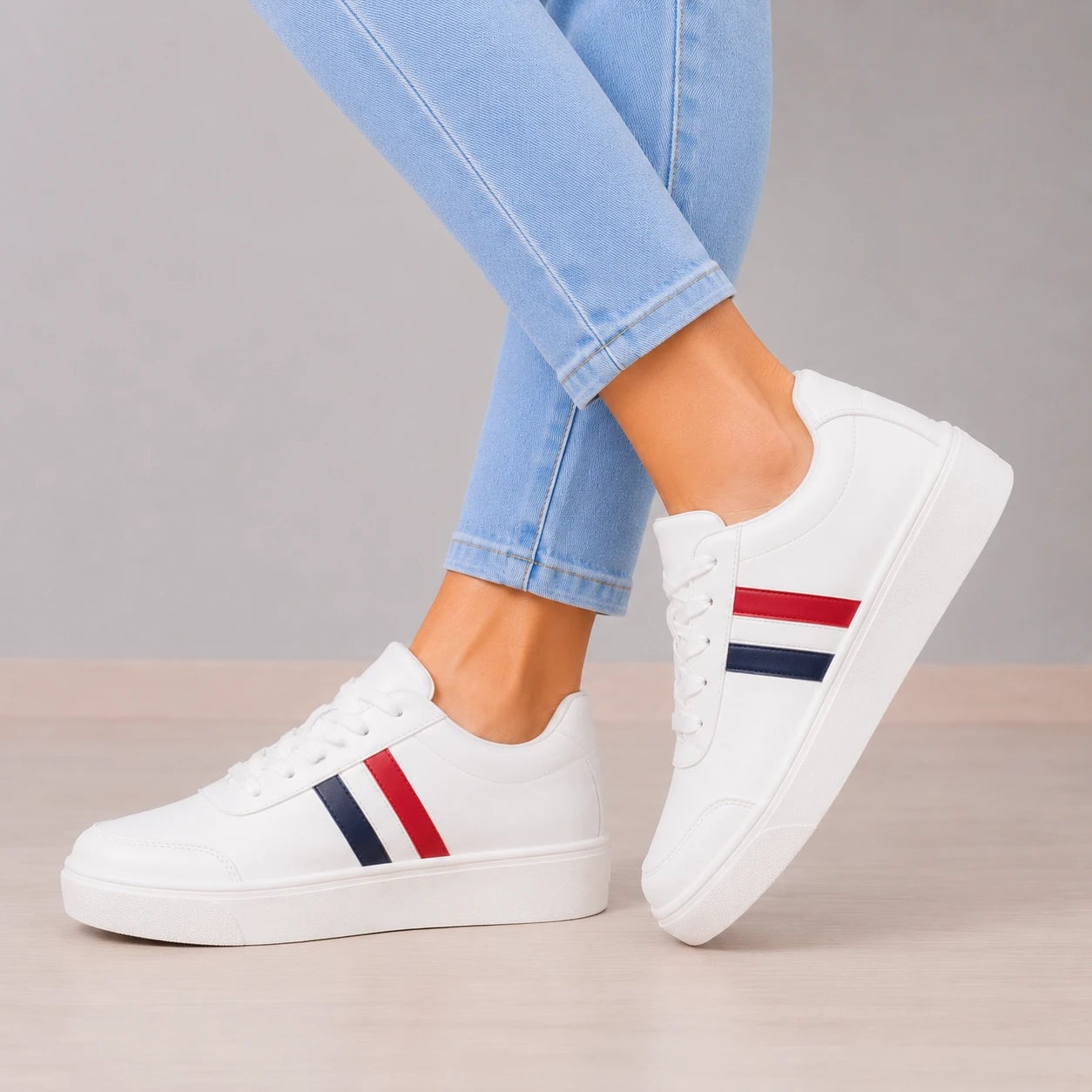 ZAPATILLAS URBANAS MUJER VENECIA AZUL - 1