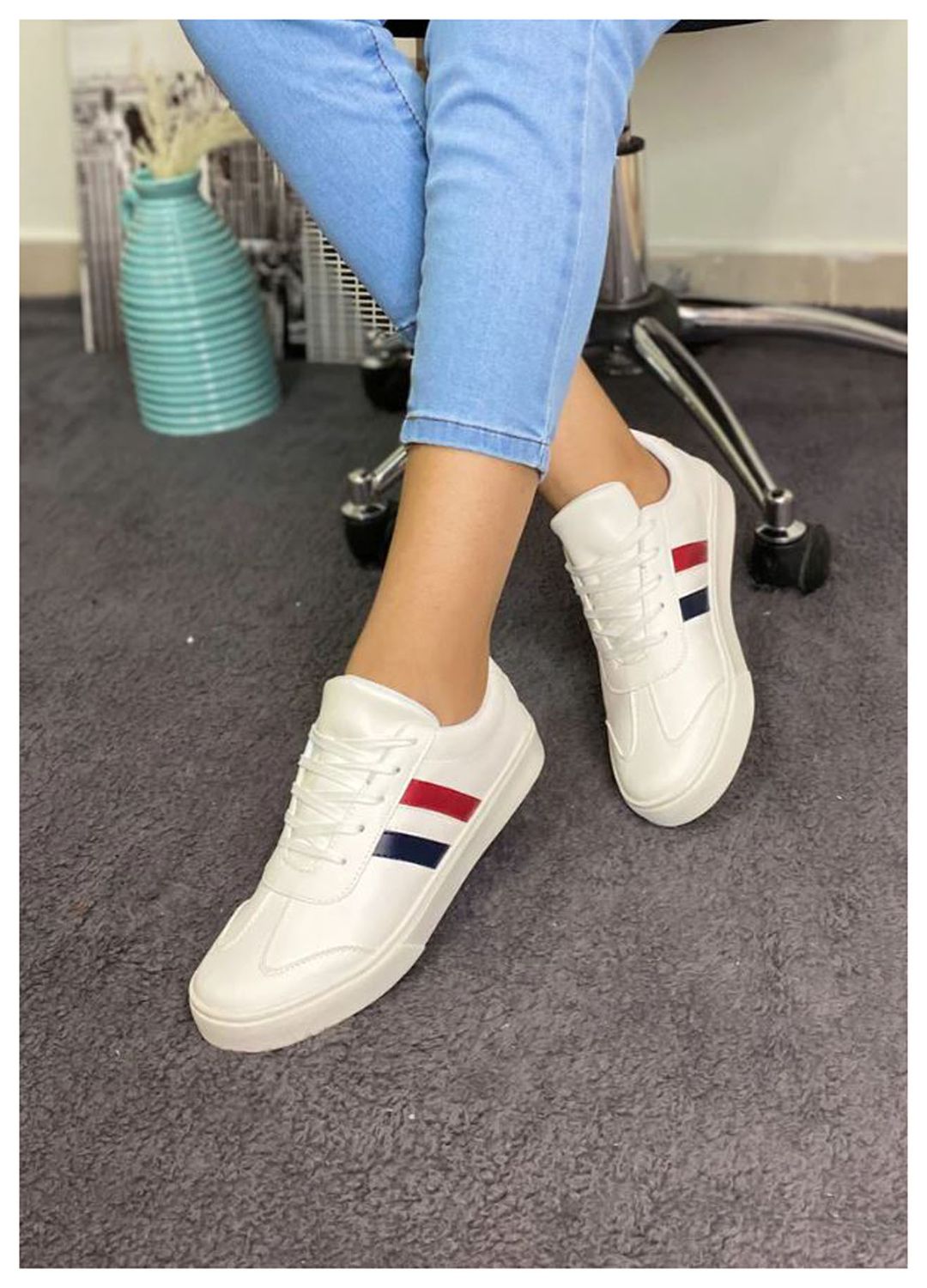 ZAPATILLAS URBANAS MUJER VENECIA AZUL - 8