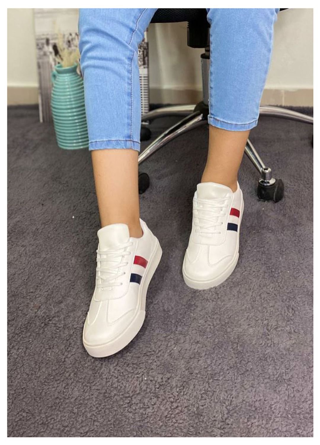 ZAPATILLAS URBANAS MUJER VENECIA AZUL - 9