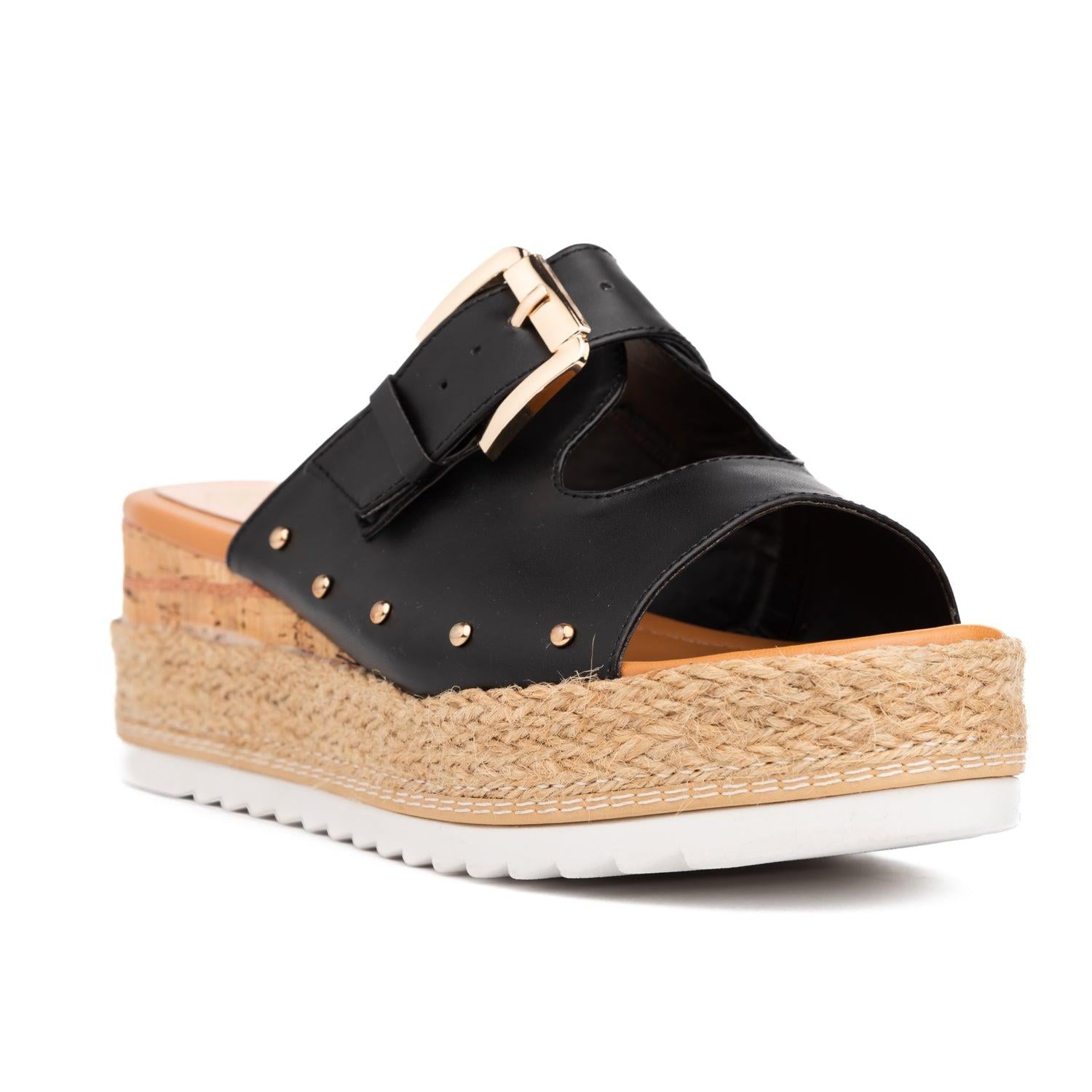 SANDALIAS CASUALES MUJER SERENA NEGRO - 3
