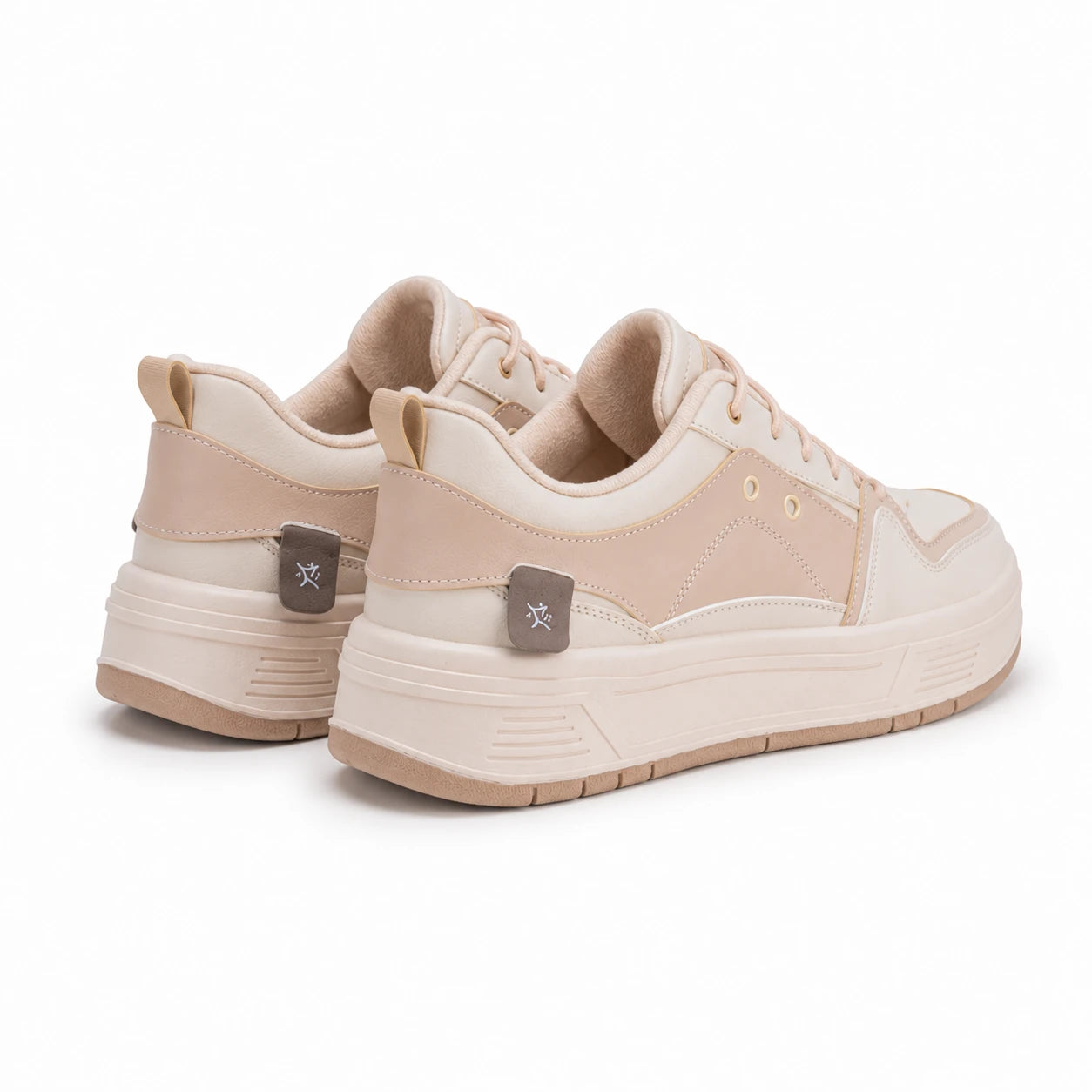 ZAPATILLAS URBANAS MUJER JIKKY BEIGE - 5