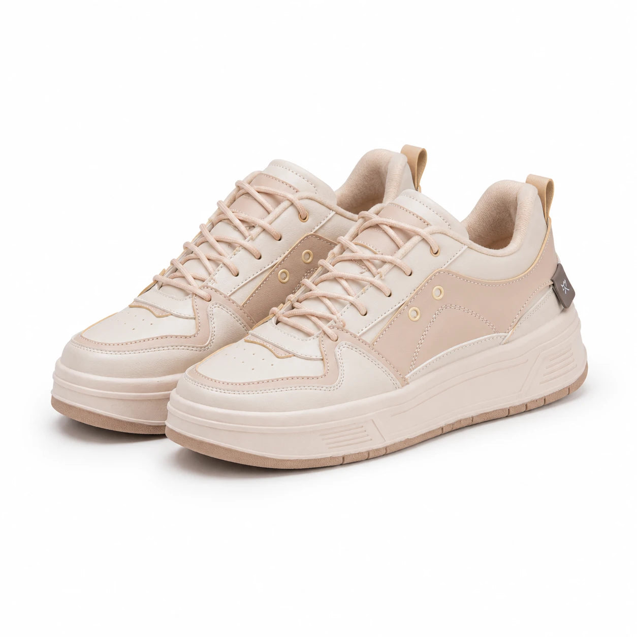 ZAPATILLAS URBANAS MUJER JIKKY BEIGE - 6