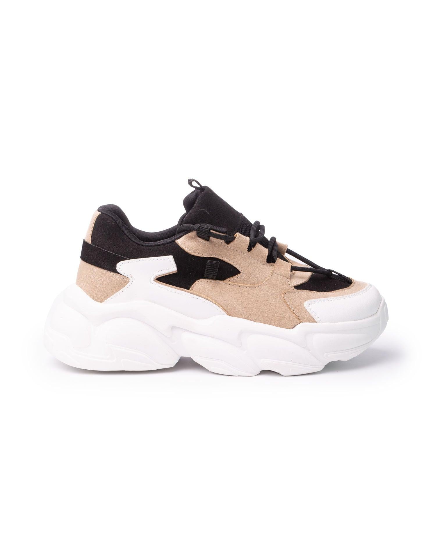 ZAPATILLAS URBANAS MUJER AVILES BEIGE - 3