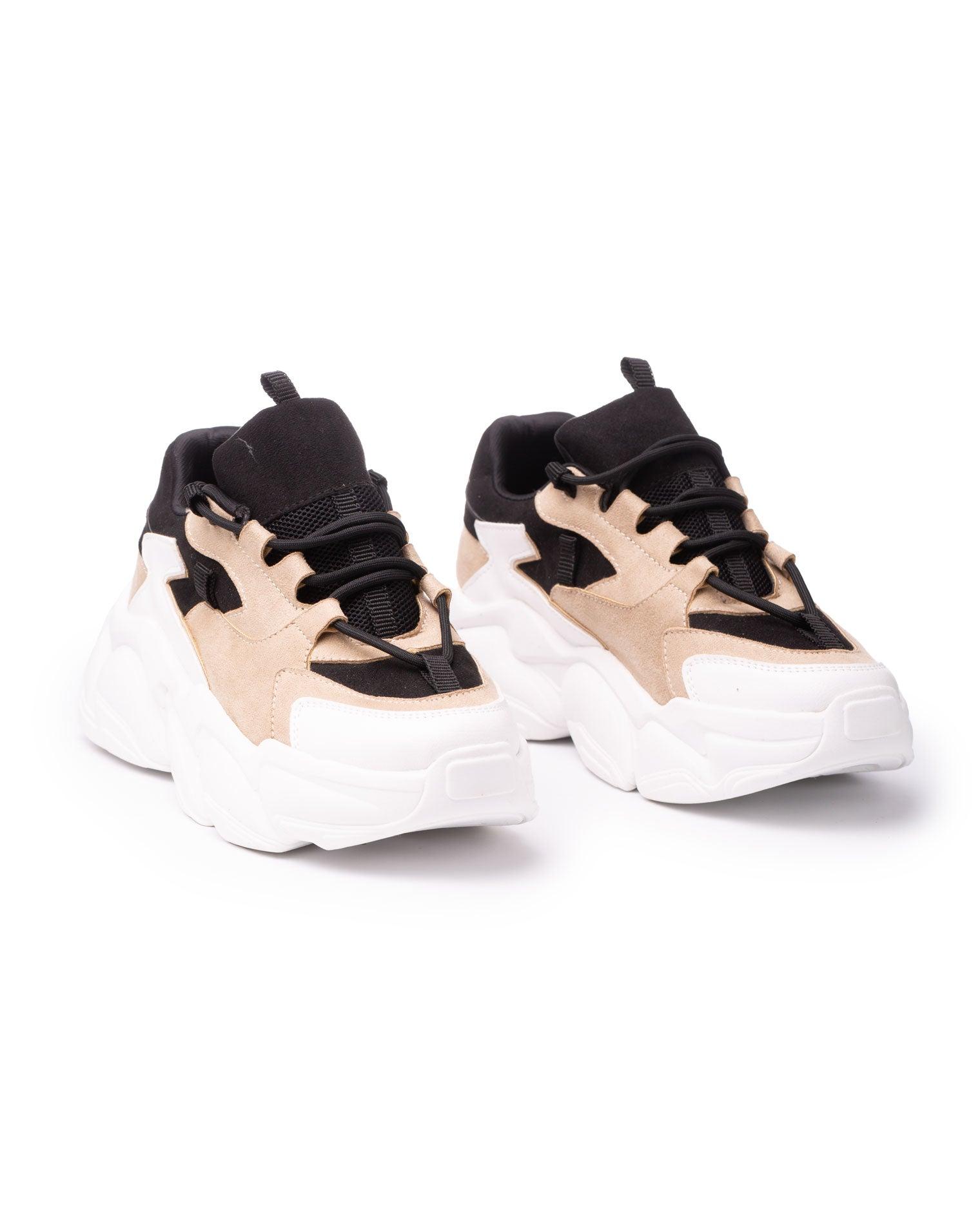 ZAPATILLAS URBANAS MUJER AVILES BEIGE - 4