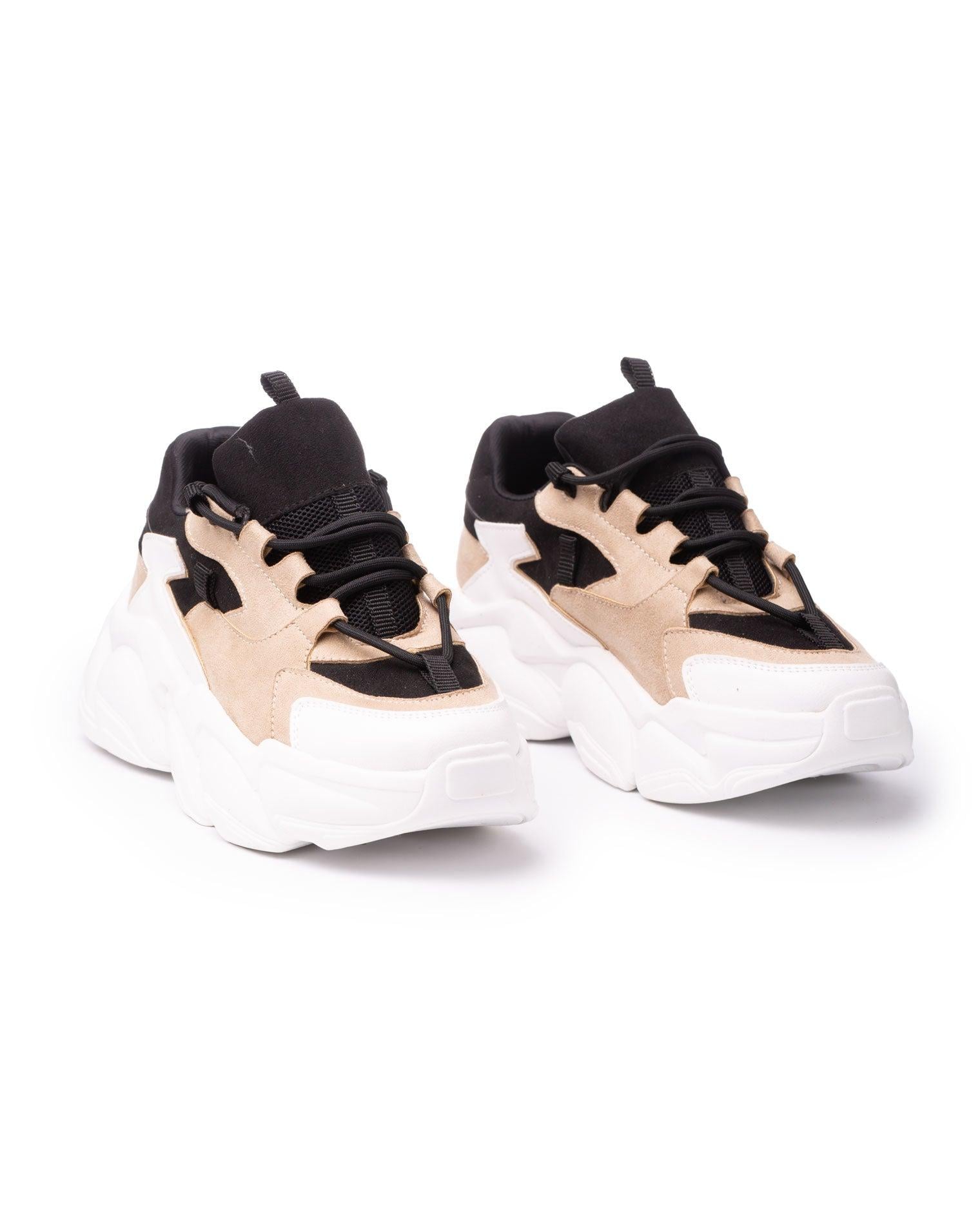 ZAPATILLAS URBANAS MUJER AVILES BEIGE - 4