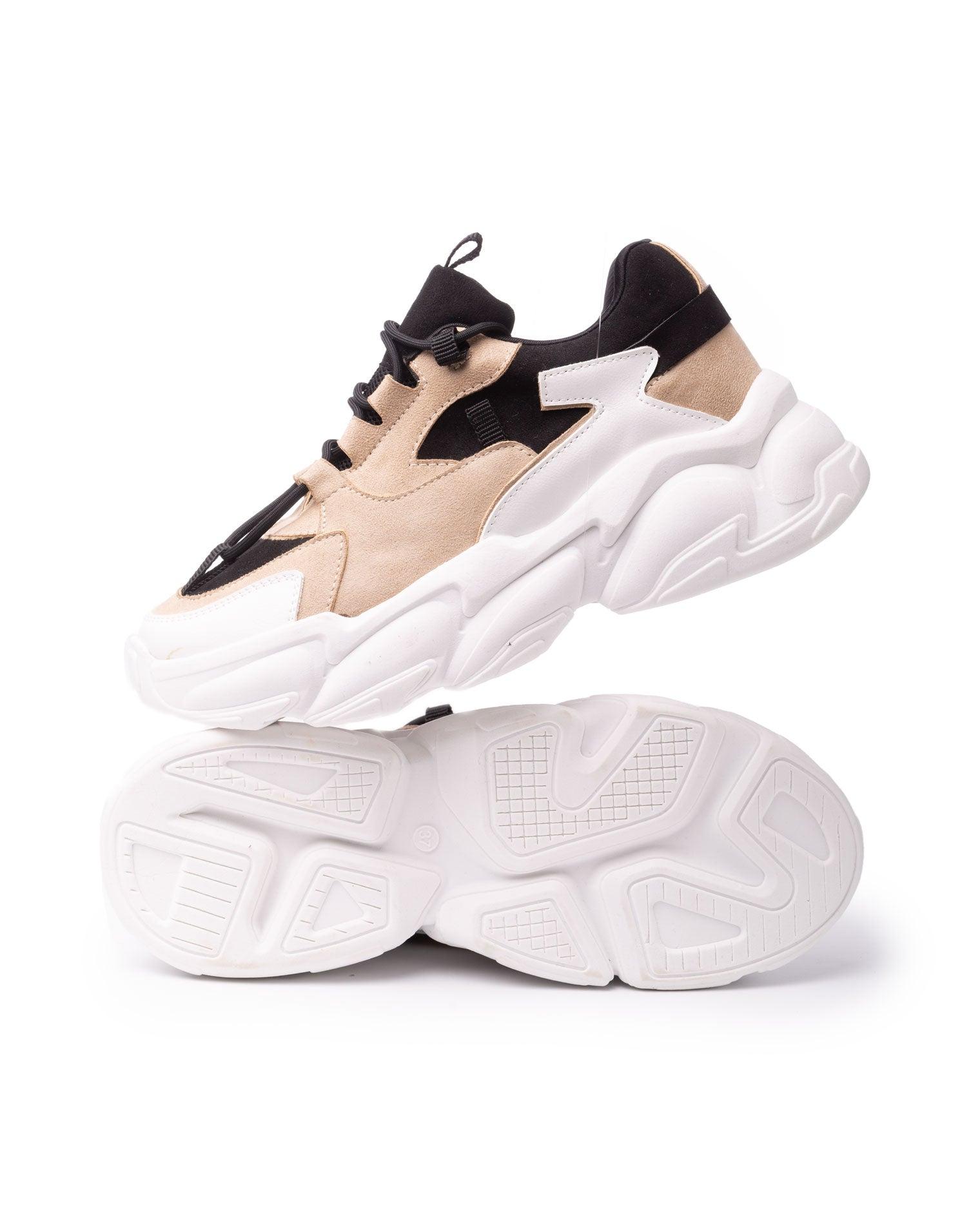 ZAPATILLAS URBANAS MUJER AVILES BEIGE - 6