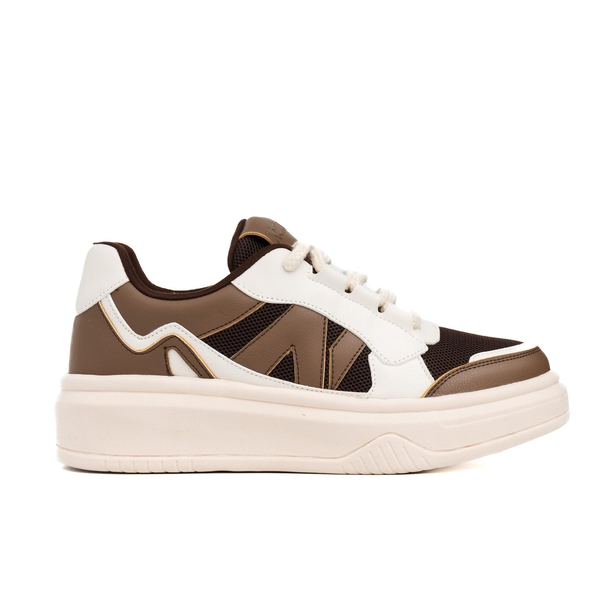 ZAPATILLAS URBANAS MUJER DHANAE MARRÓN - 4